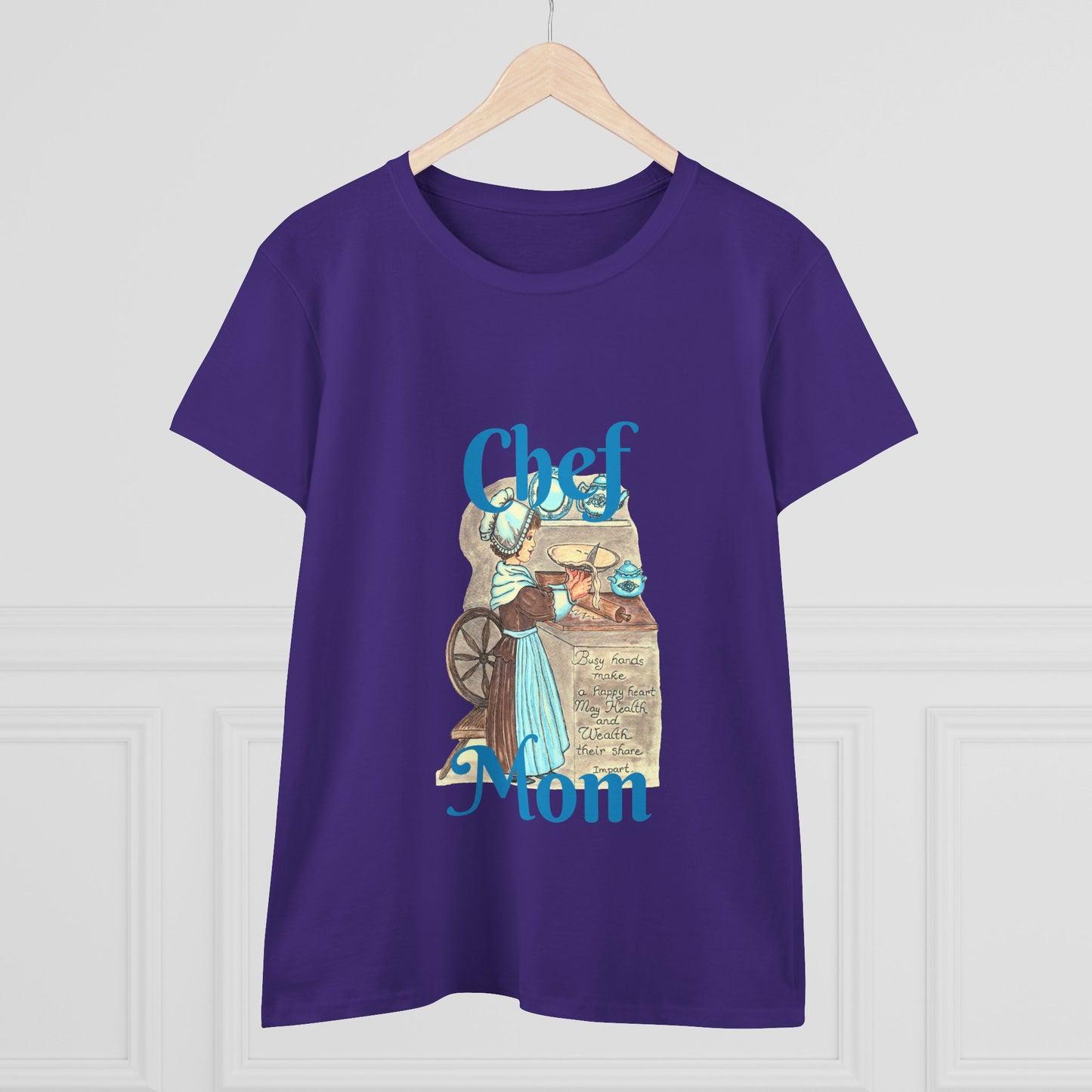 Chef Mom Women's Midweight Cotton Tee