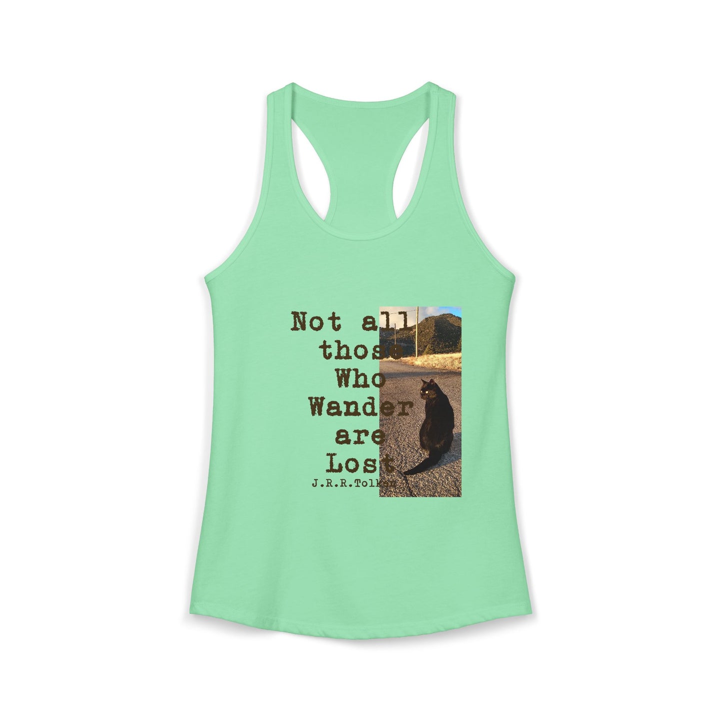 Wandering Kitty Women's Ideal Racerback Tank