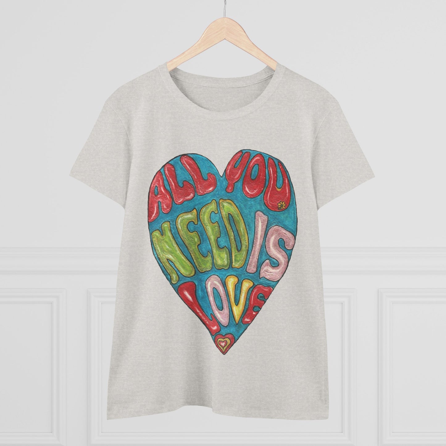Love Women's Midweight Cotton Tee