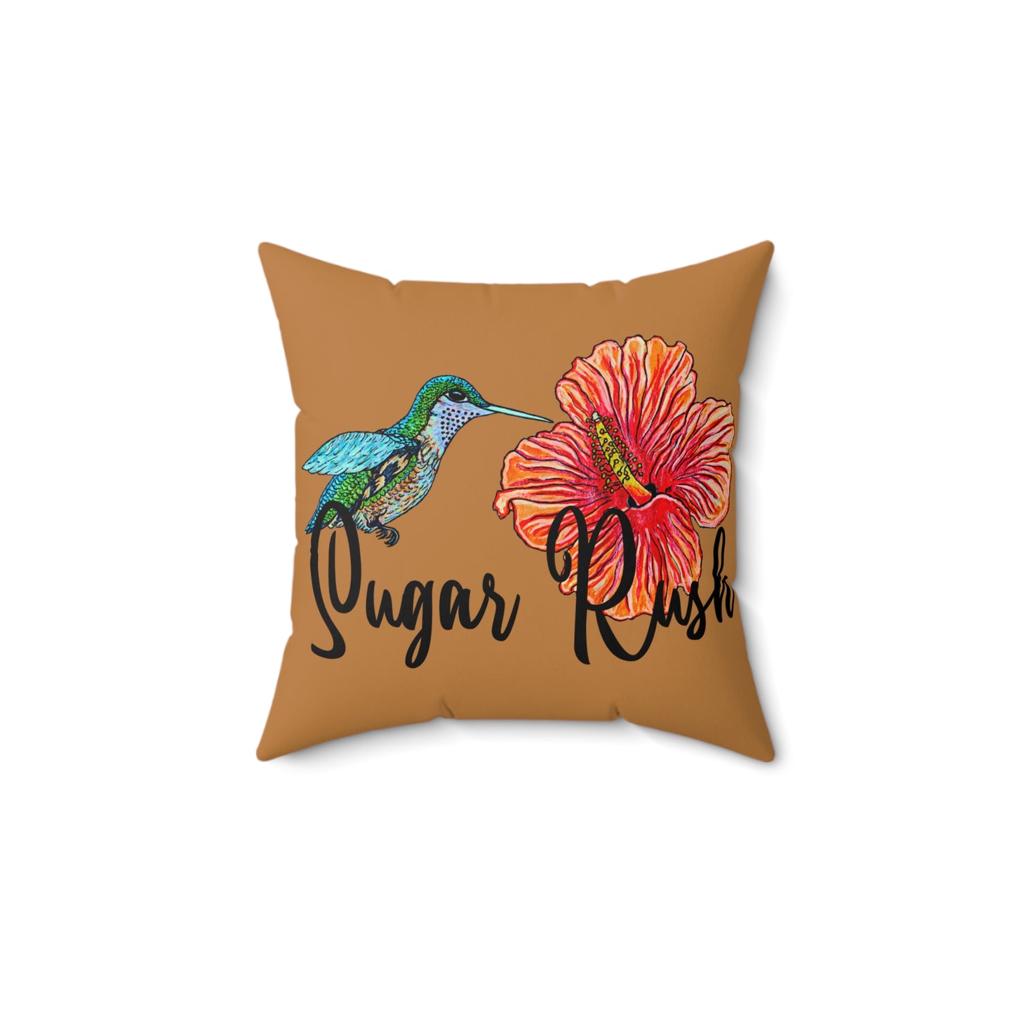 Sugar Rush Spun Polyester Square Pillow
