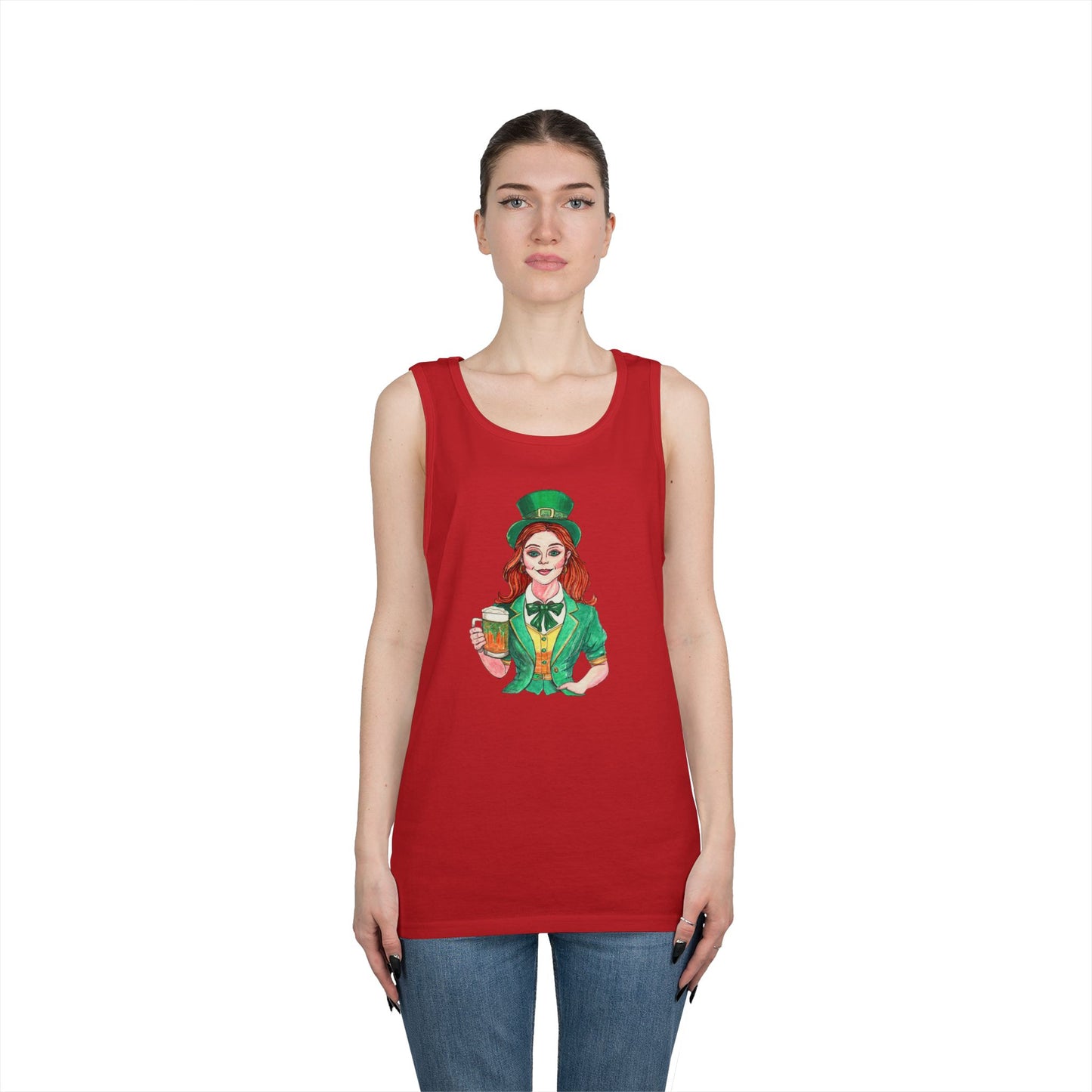 Paddy's Day Cheers Unisex Heavy Cotton Tank Top