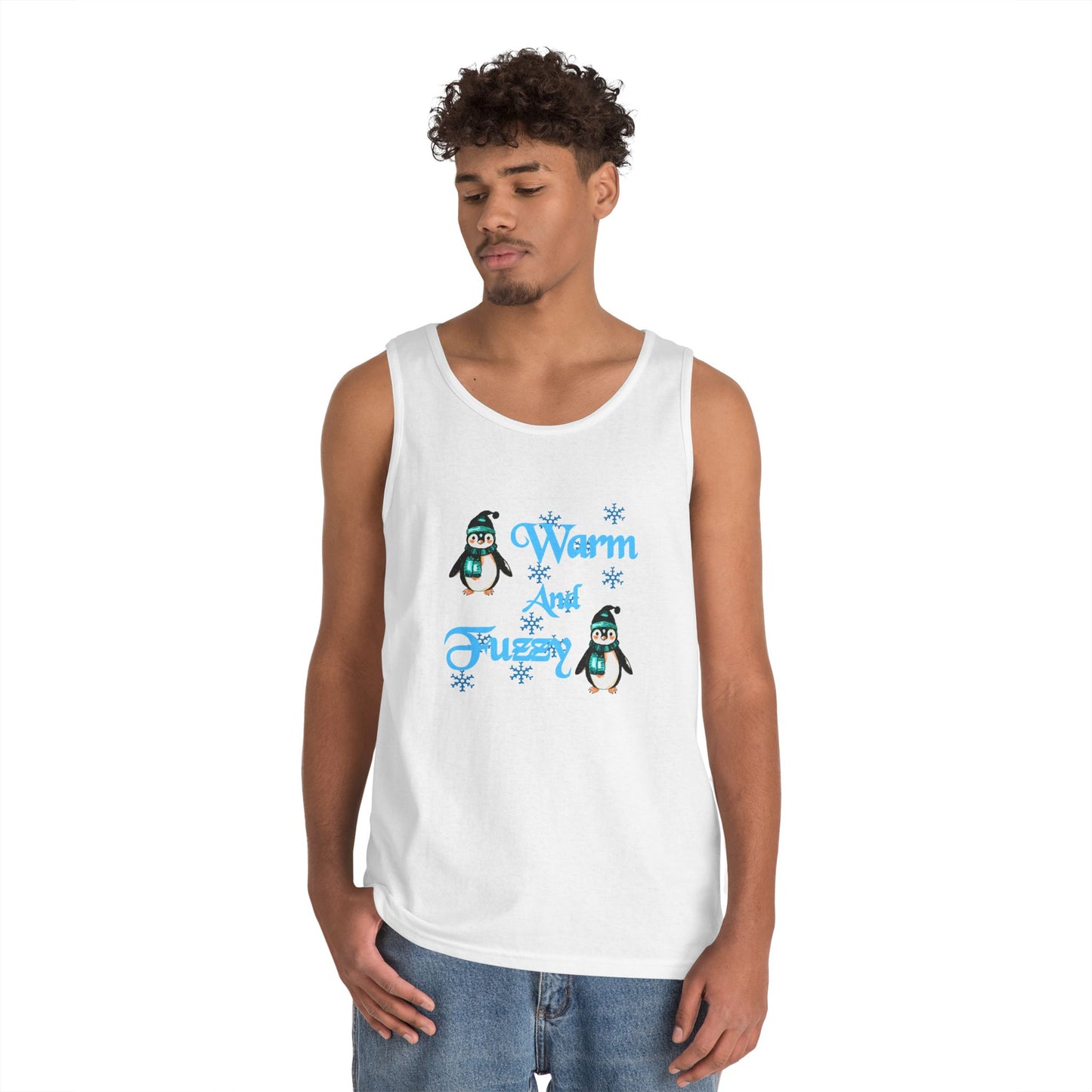 Warm and Fuzzy Unisex Heavy Cotton Tank Top