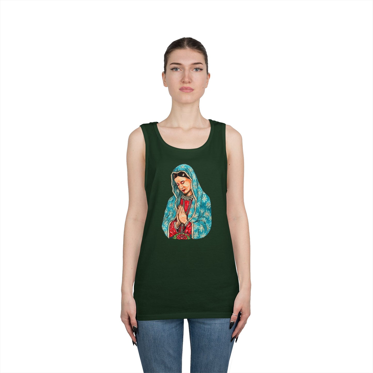 Mary Unisex Heavy Cotton Tank Top