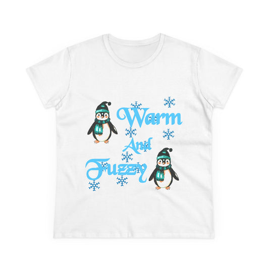 Warm and Fuzzy Women's Midweight Cotton Tee