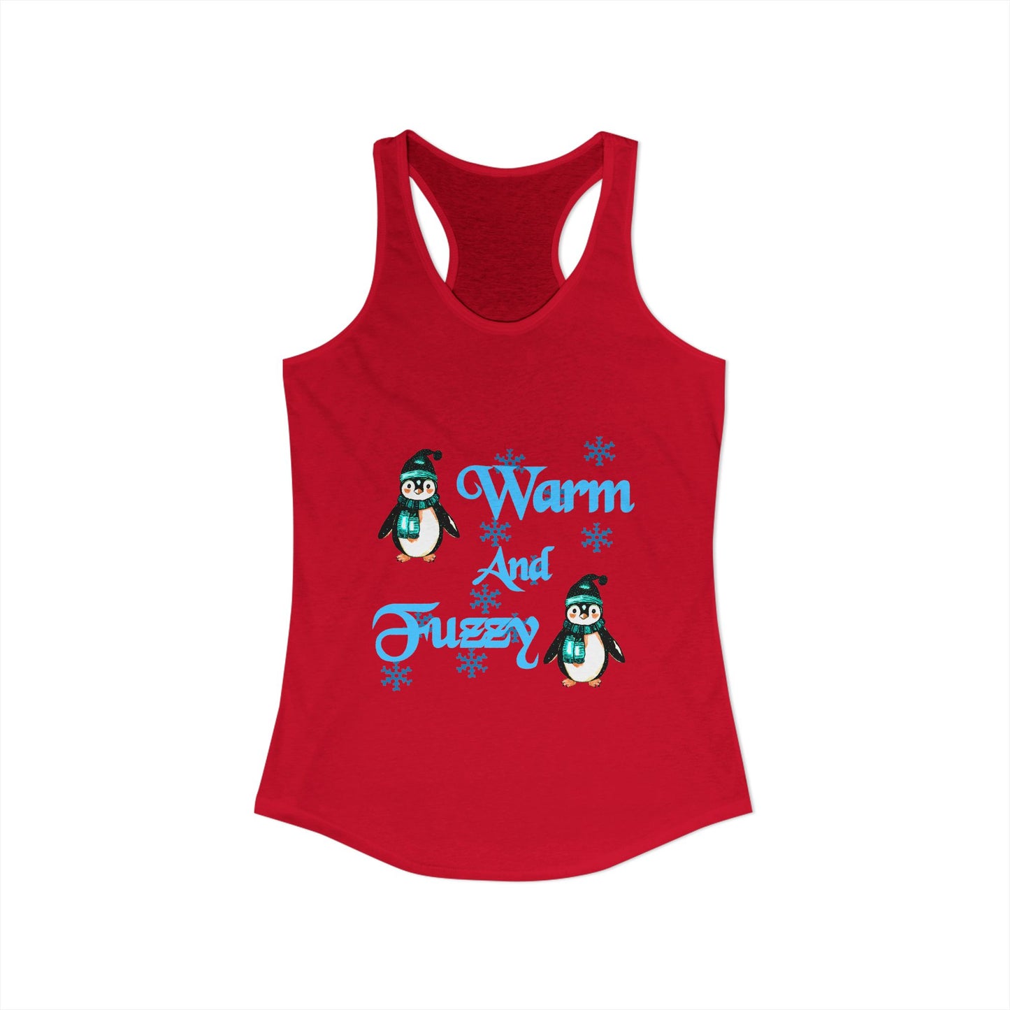 Warm and Fuzzy Women's Ideal Racerback Tank