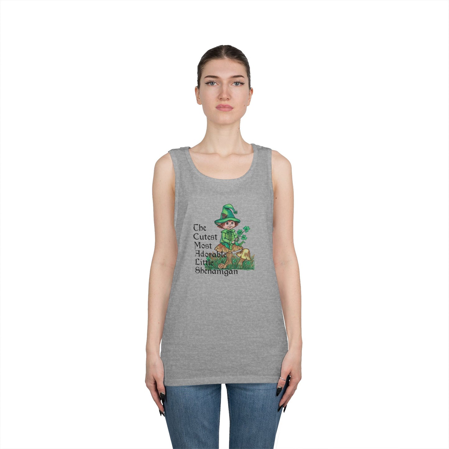 Cutest Shenanigans Unisex Heavy Cotton Tank Top