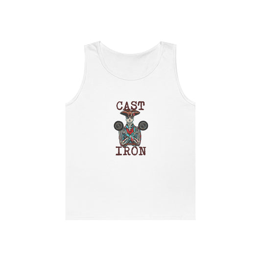 Cast Iron Unisex Heavy Cotton Tank Top