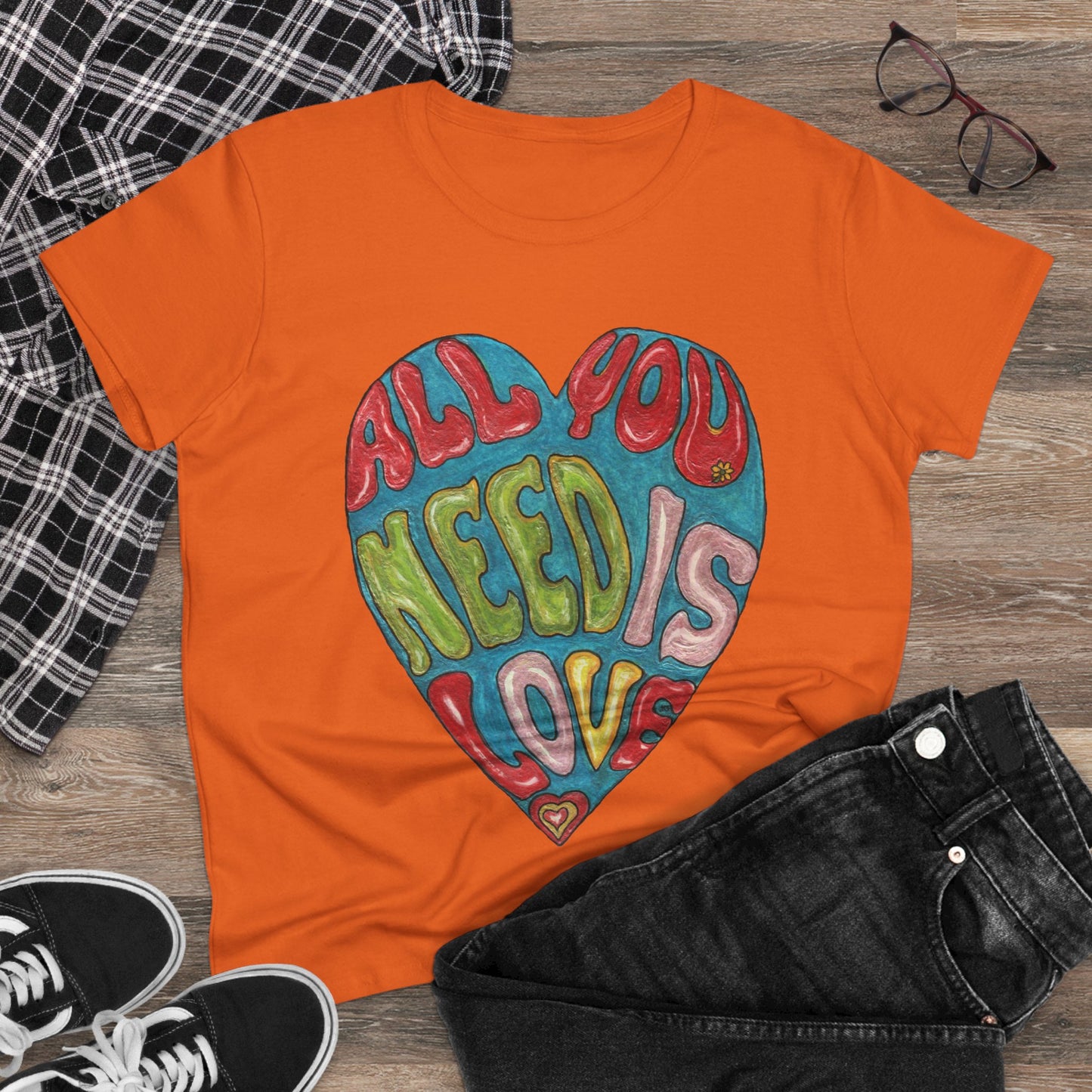 Love Women's Midweight Cotton Tee