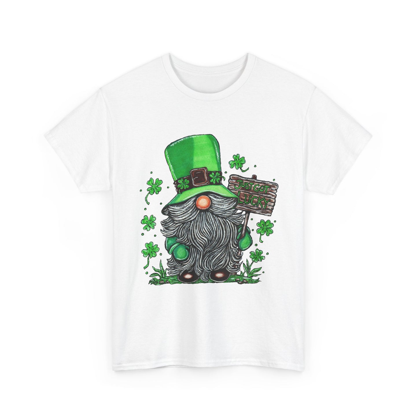 Gnomish Leprechaun Unisex Heavy Cotton Tee