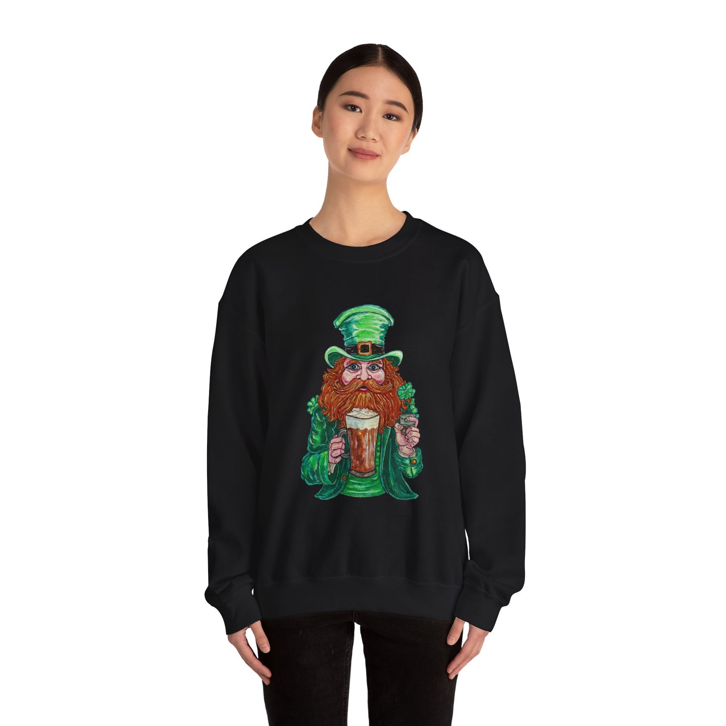 Drunken Leprechaun Unisex Heavy Blend™ Crewneck Sweatshirt