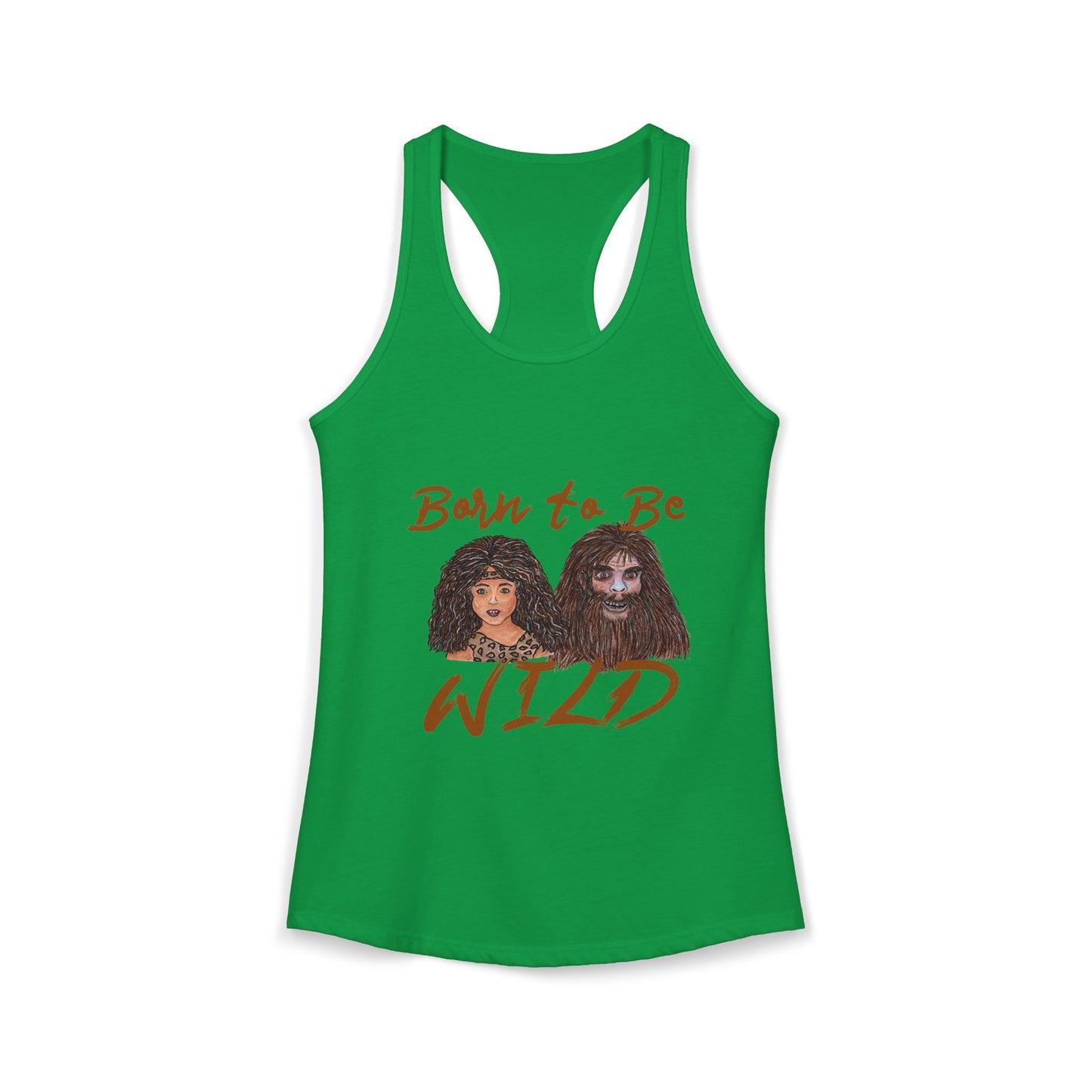 Born to be Wild Women's Ideal Racerback Tank