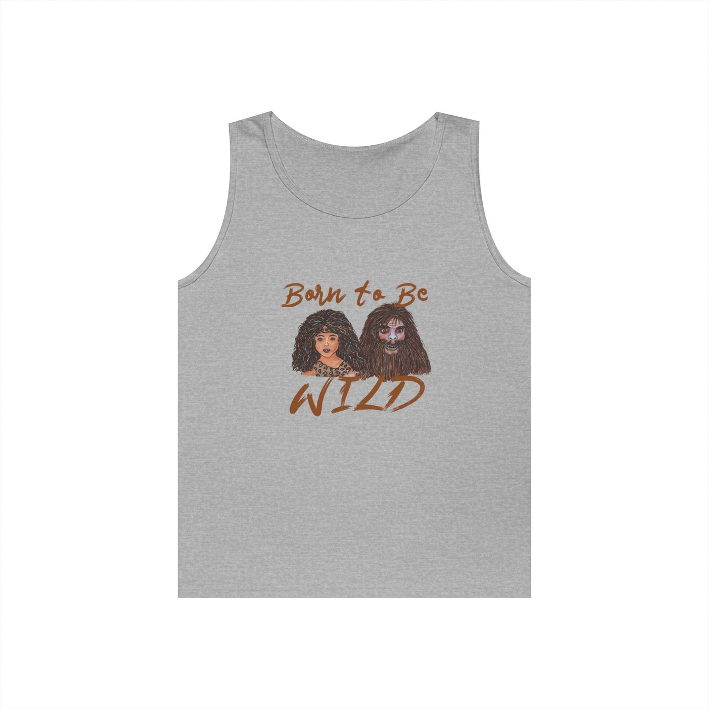 Born to be Wild Unisex Heavy Cotton Tank Top
