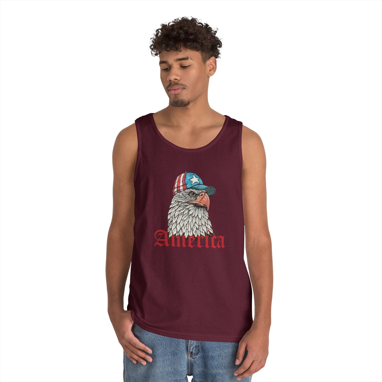 Eagle America Unisex Heavy Cotton Tank Top