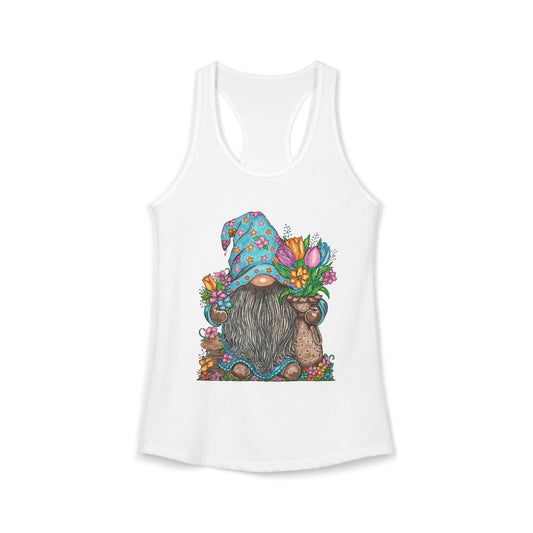 Gardening Gnome Women's Ideal Racerback Tank