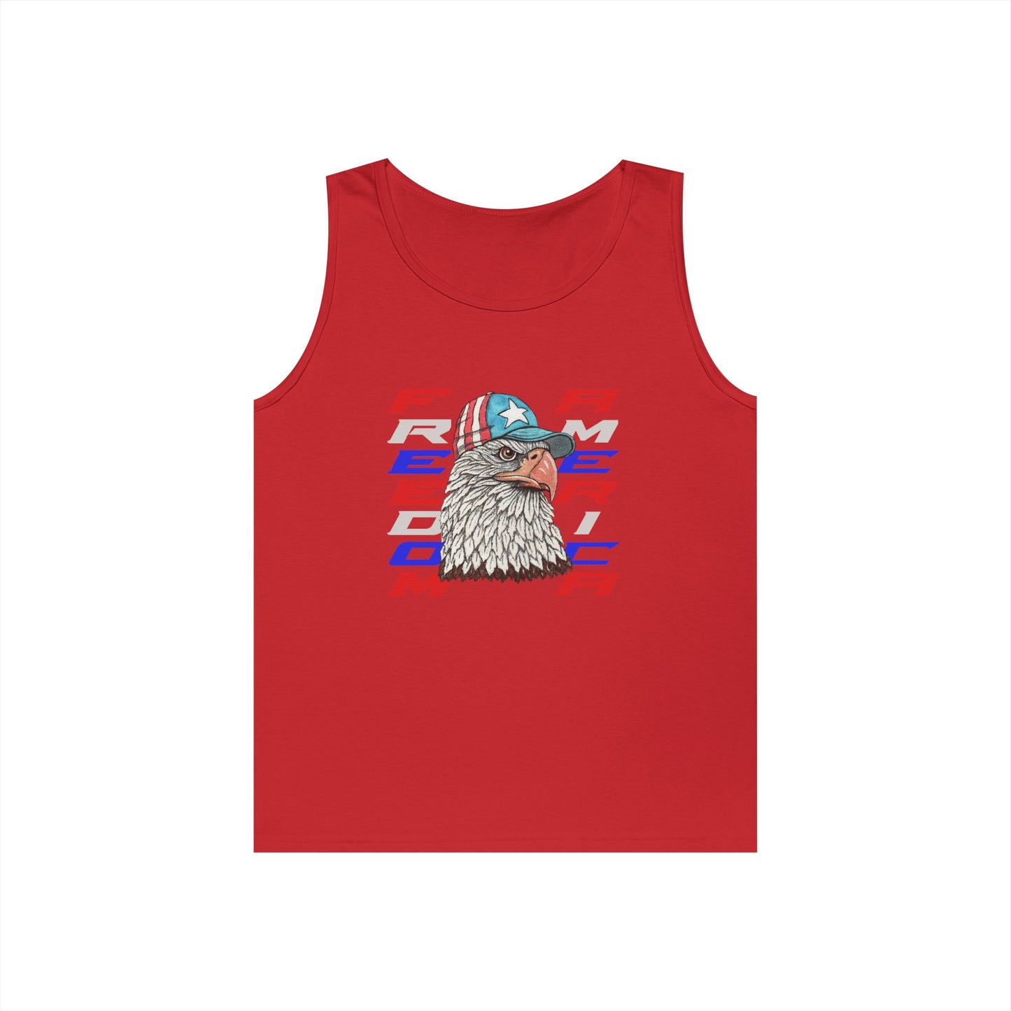 Freedom America Unisex Heavy Cotton Tank Top