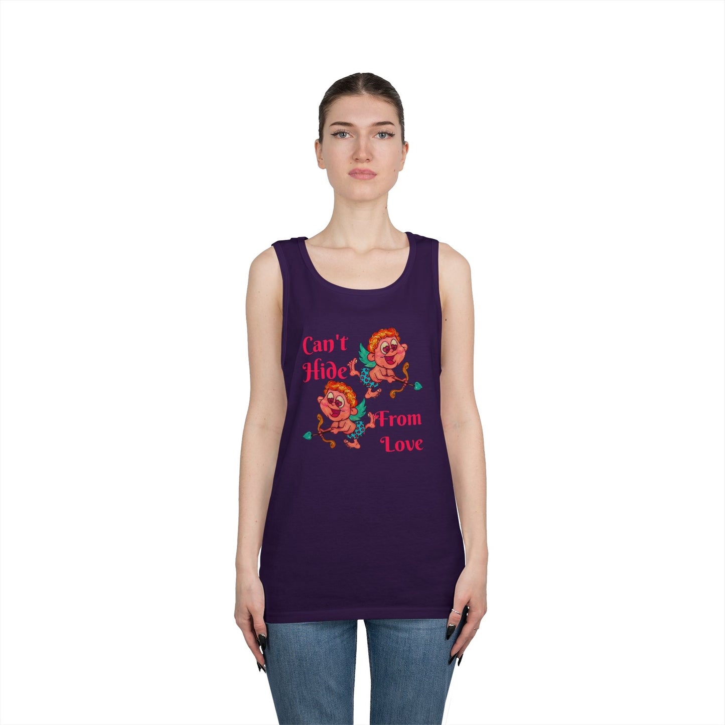Can't Hide From Love Unisex Heavy Cotton Tank Top