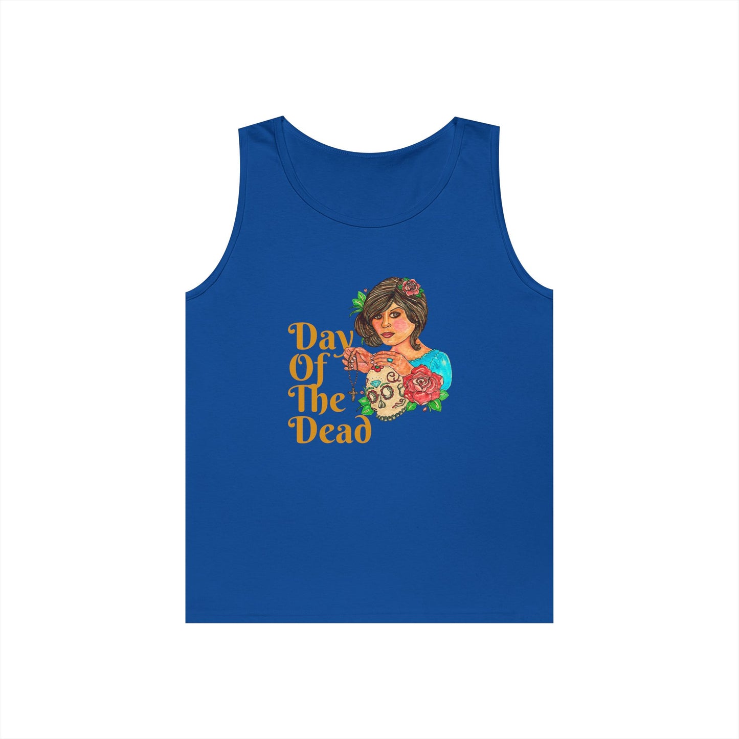 Day of the Dead Unisex Heavy Cotton Tank Top