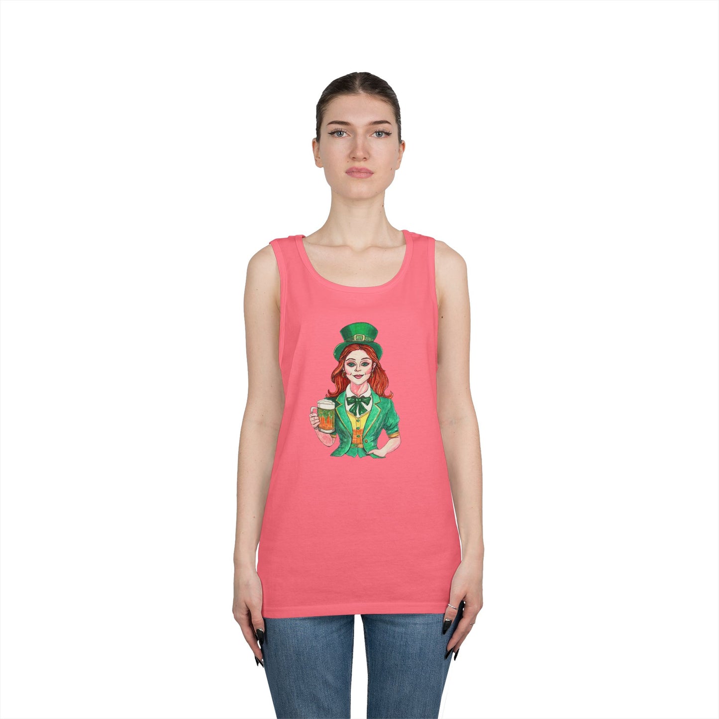 Paddy's Day Cheers Unisex Heavy Cotton Tank Top