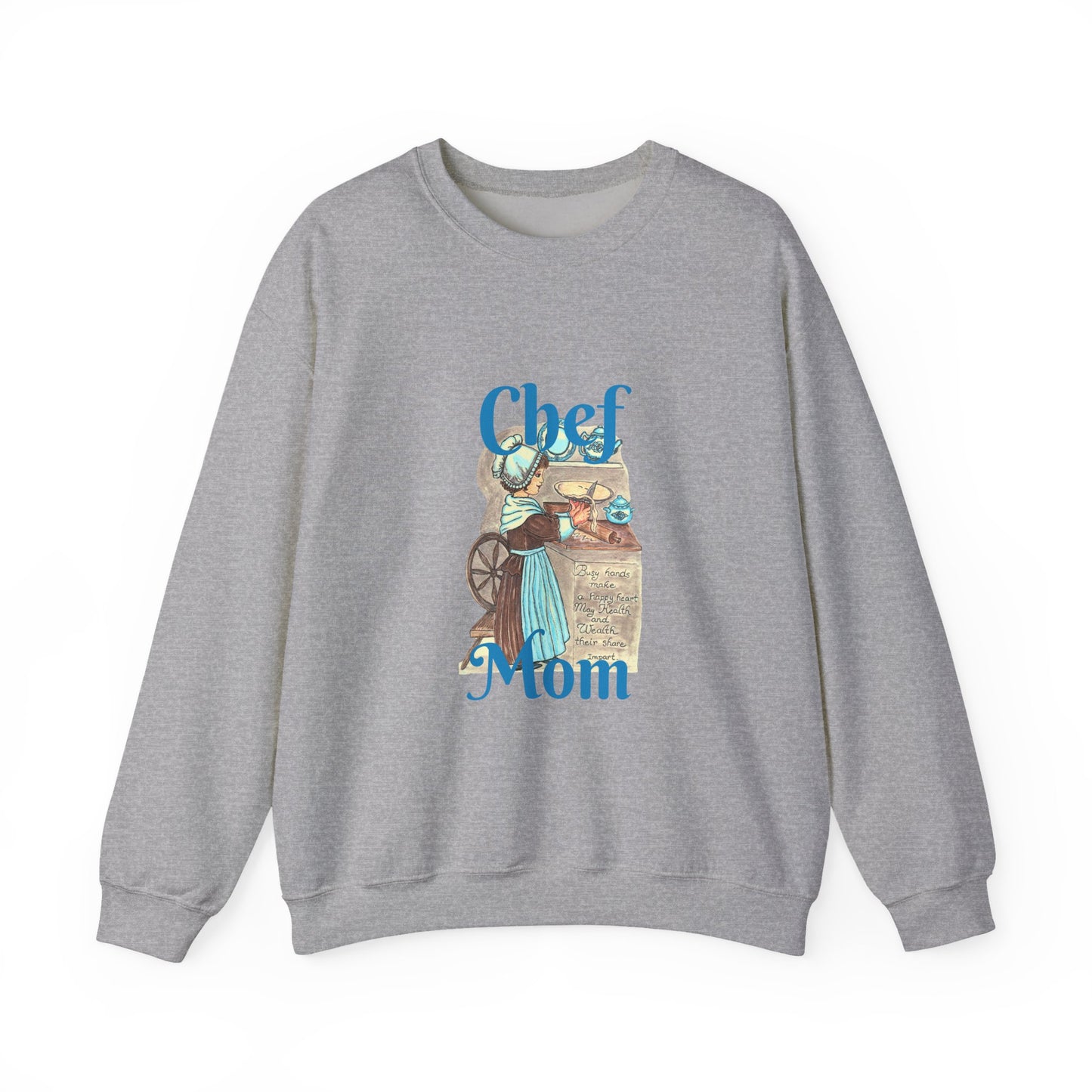 Chef Mom Unisex Heavy Blend™ Crewneck Sweatshirt