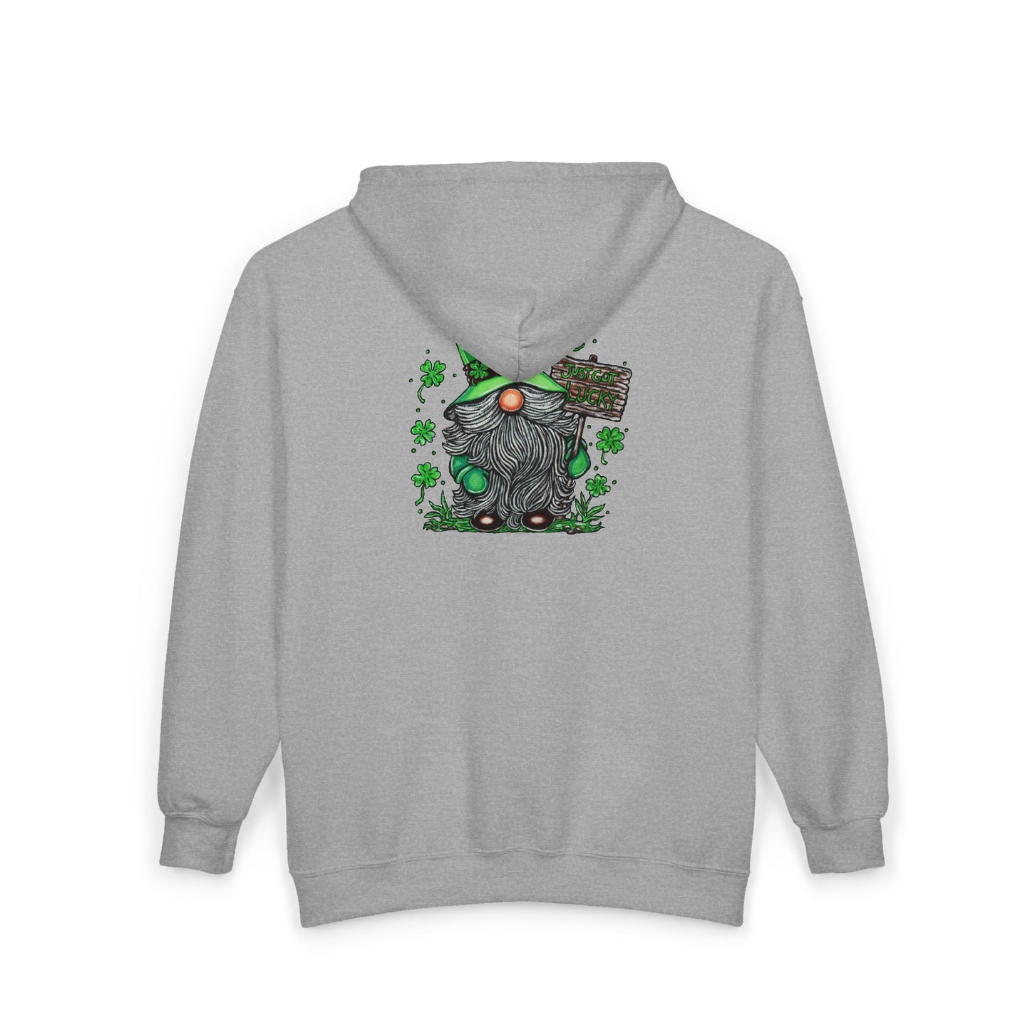 Gnomish Leprechaun Unisex Heavy Blend™ Full Zip Hooded Sweatshirt