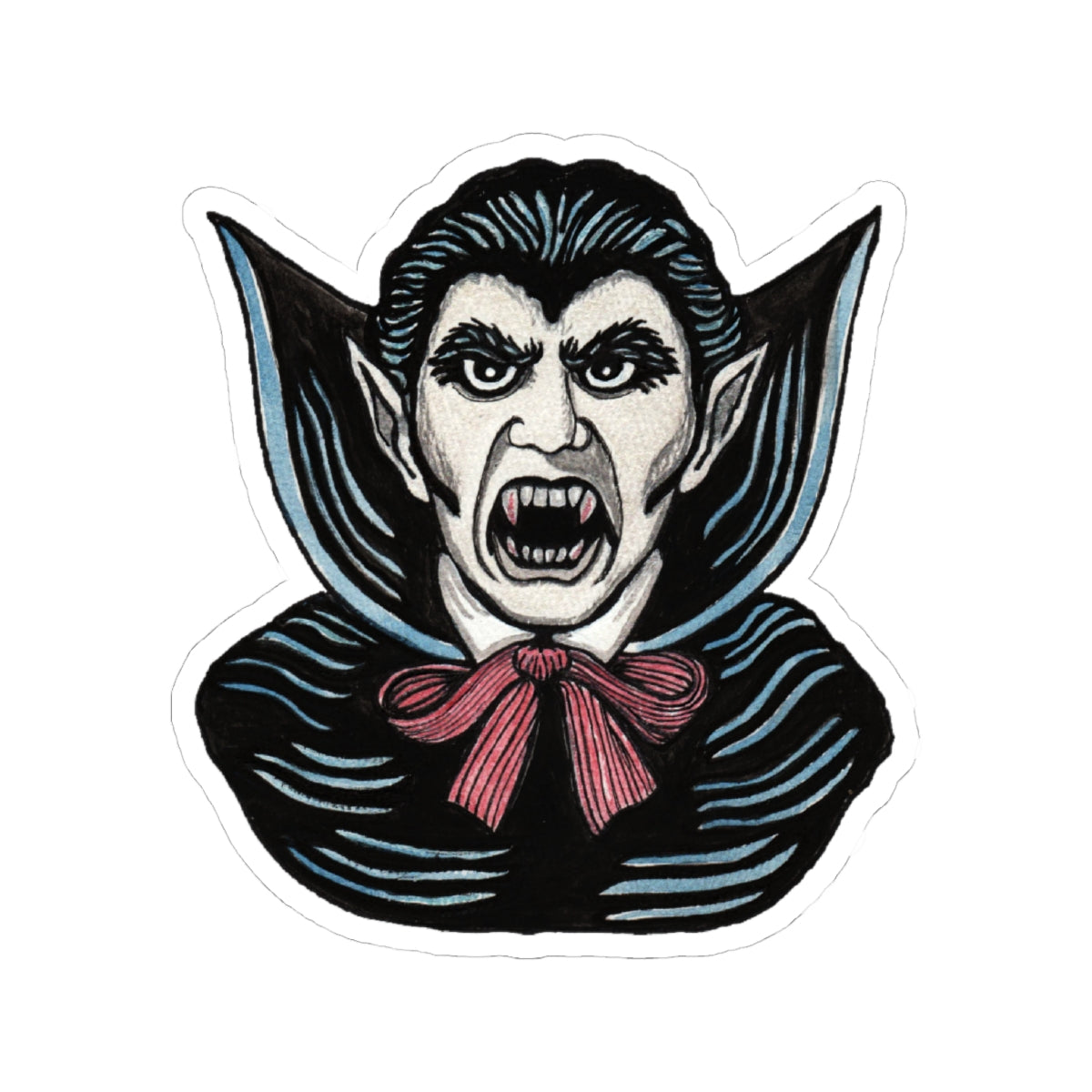 Dracula Kiss-Cut Stickers