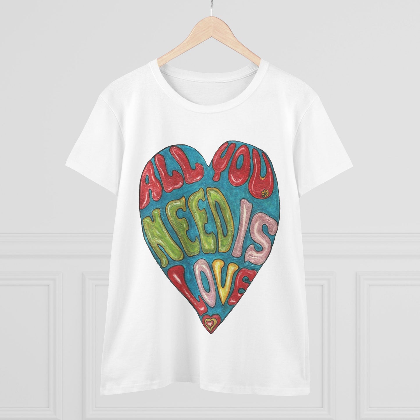 Love Women's Midweight Cotton Tee