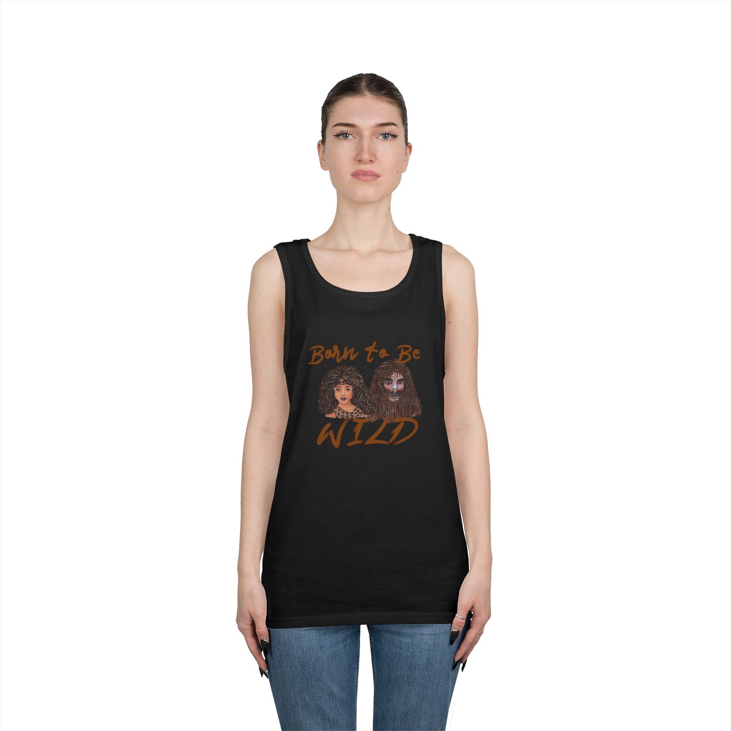 Born to be Wild Unisex Heavy Cotton Tank Top