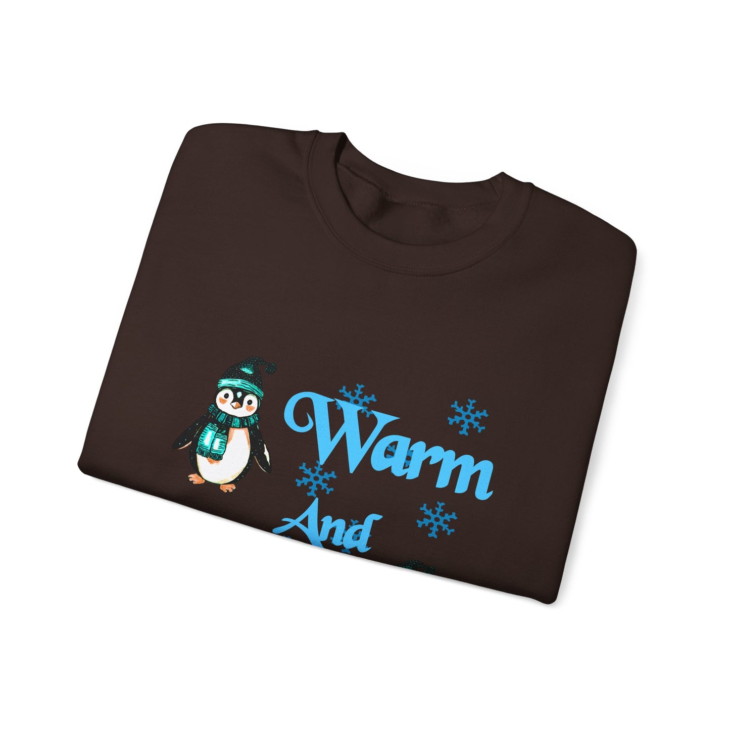 Warm and Fuzzy Unisex Heavy Blend™ Crewneck Sweatshirt