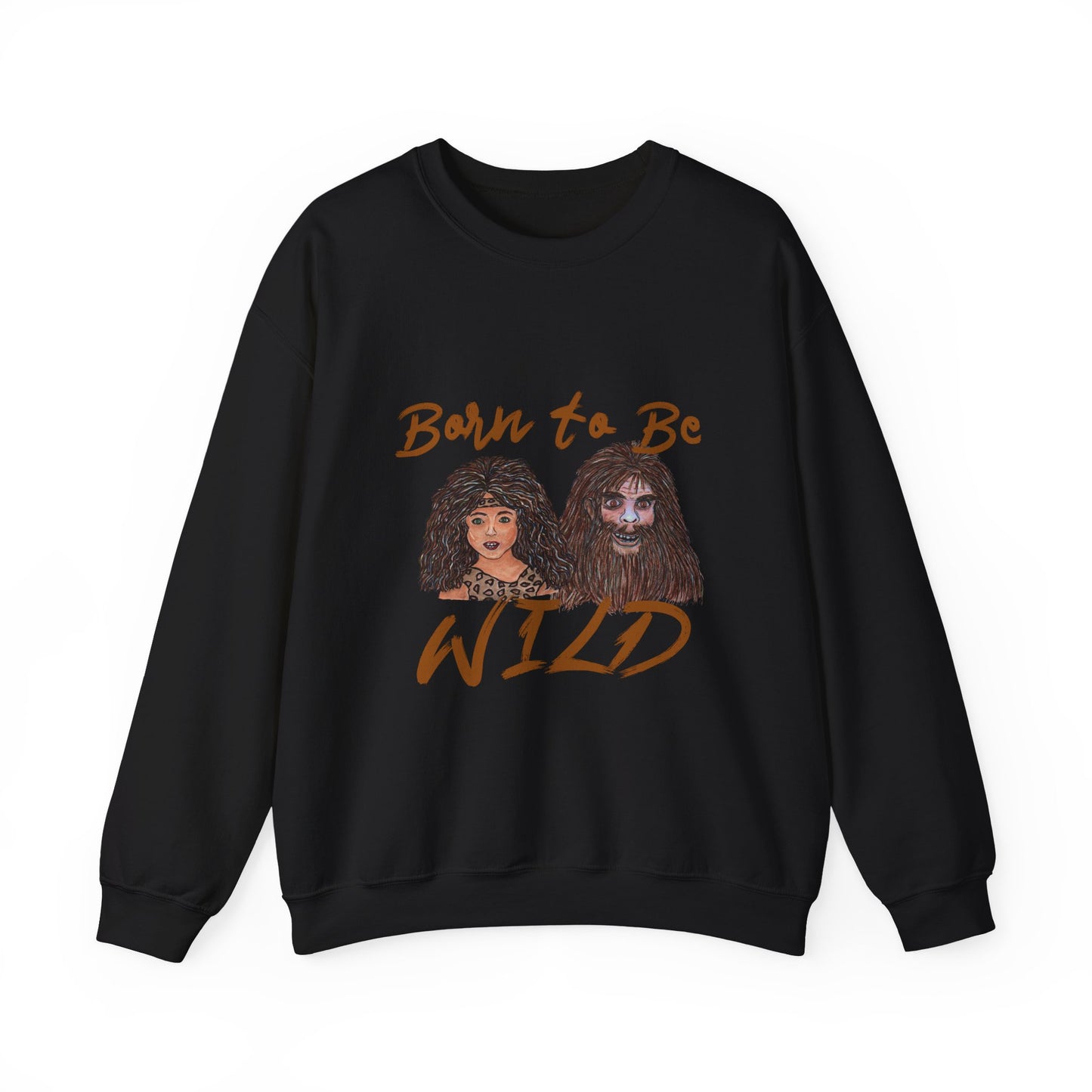 Born to be Wild Unisex Heavy Blend™ Crewneck Sweatshirt