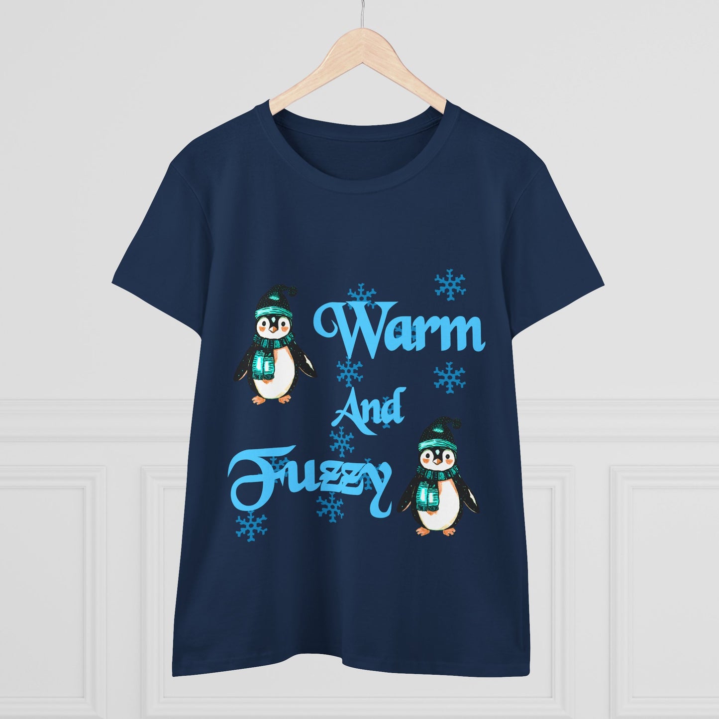 Warm and Fuzzy Women's Midweight Cotton Tee