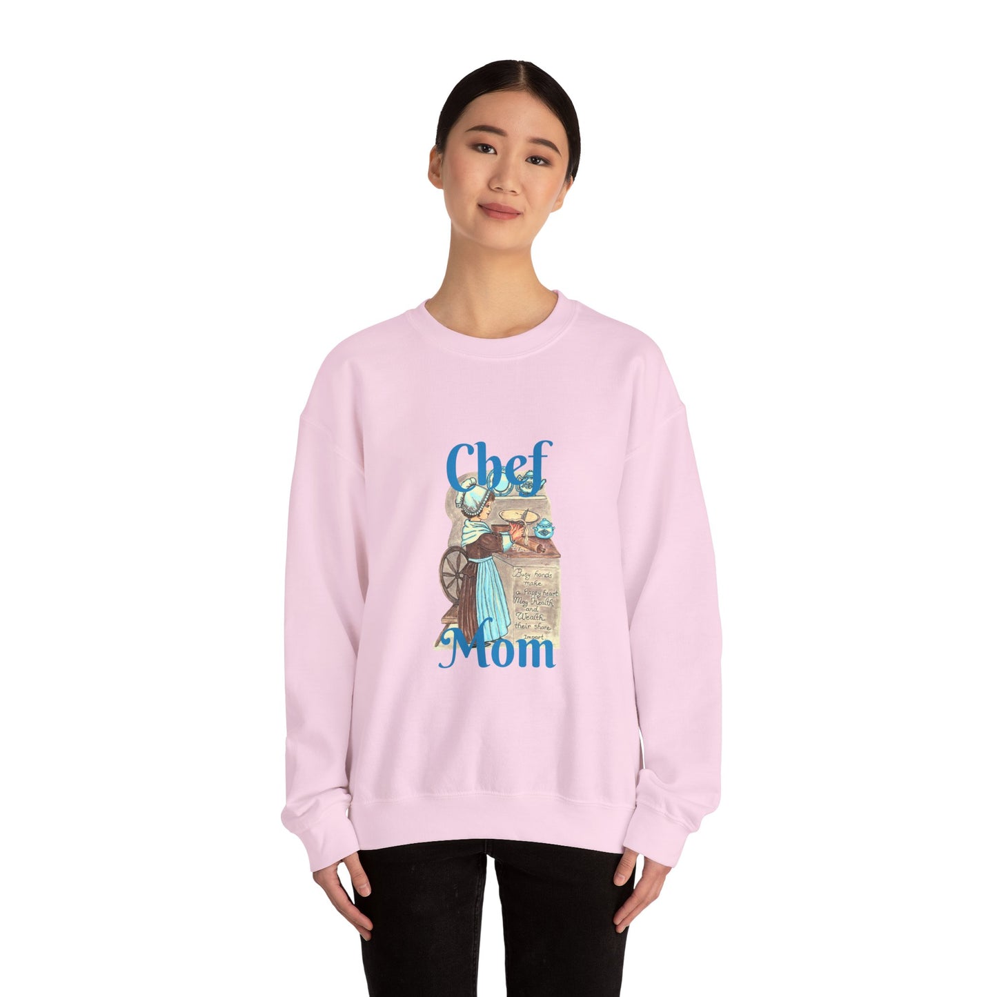 Chef Mom Unisex Heavy Blend™ Crewneck Sweatshirt