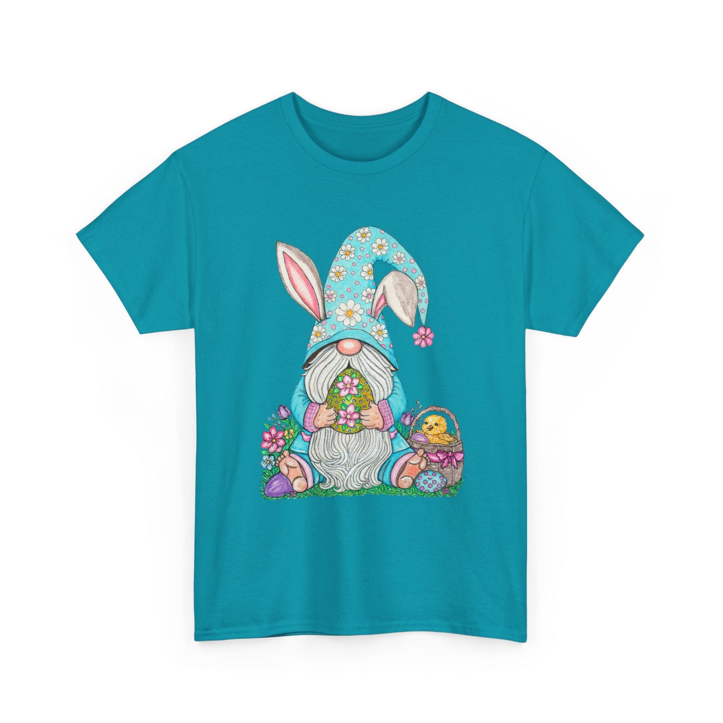 Easter Gnome Unisex Heavy Cotton Tee
