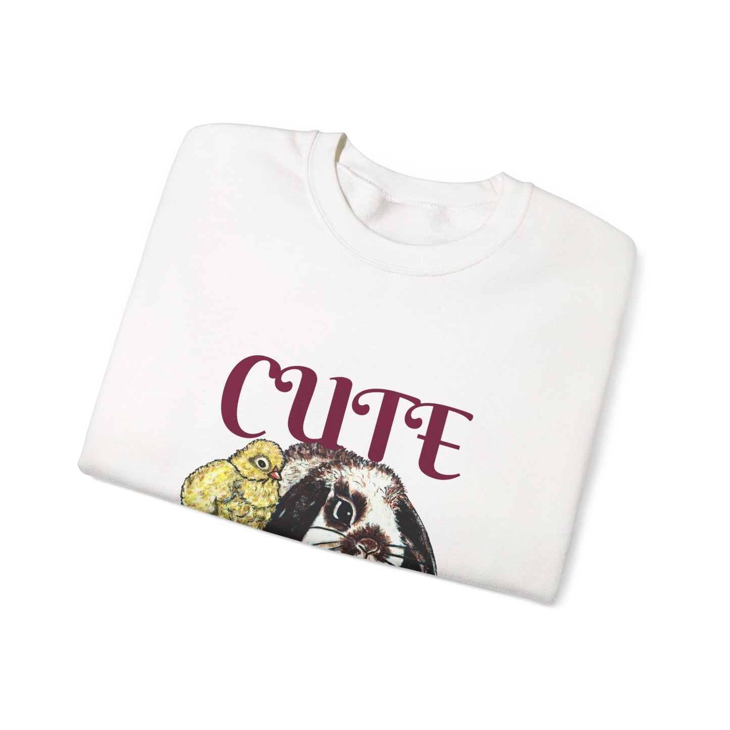 Cute and Fluffy Unisex Heavy Blend™ Crewneck Sweatshirt