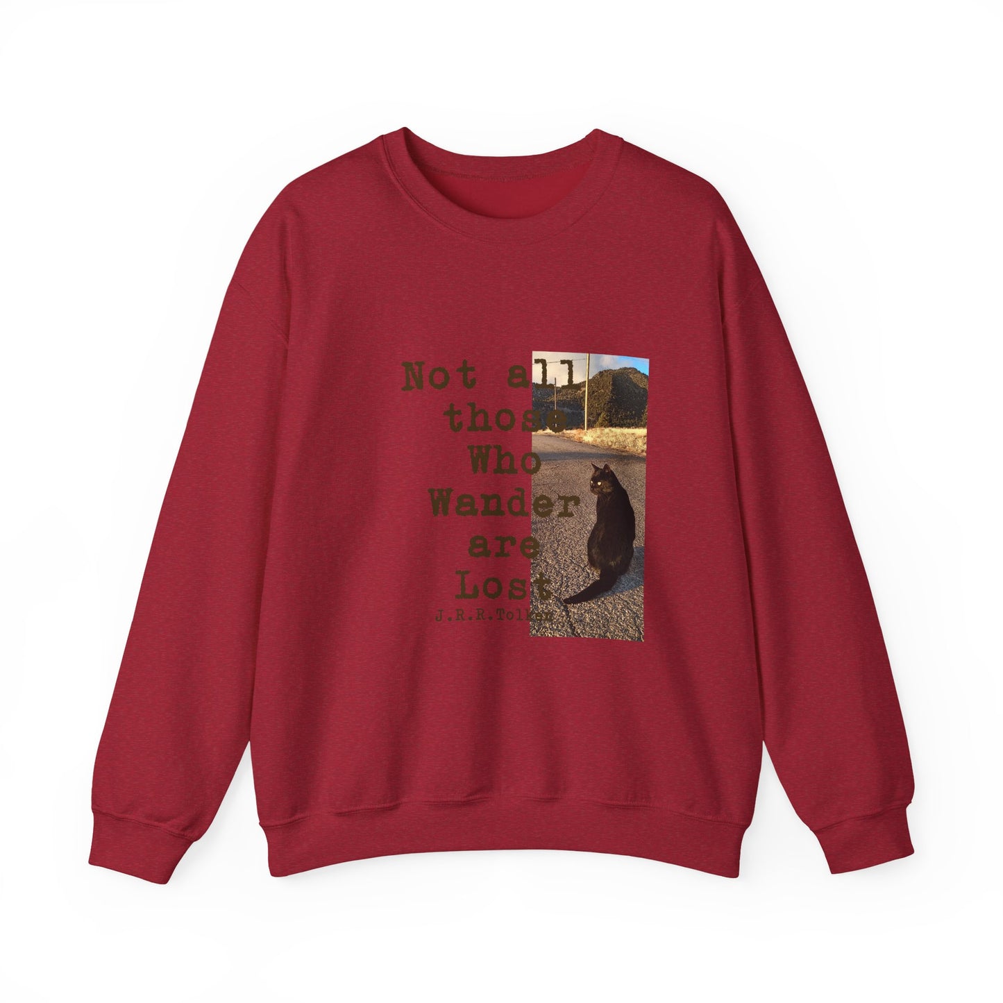 Wandering Kitty Unisex Heavy Blend™ Crewneck Sweatshirt