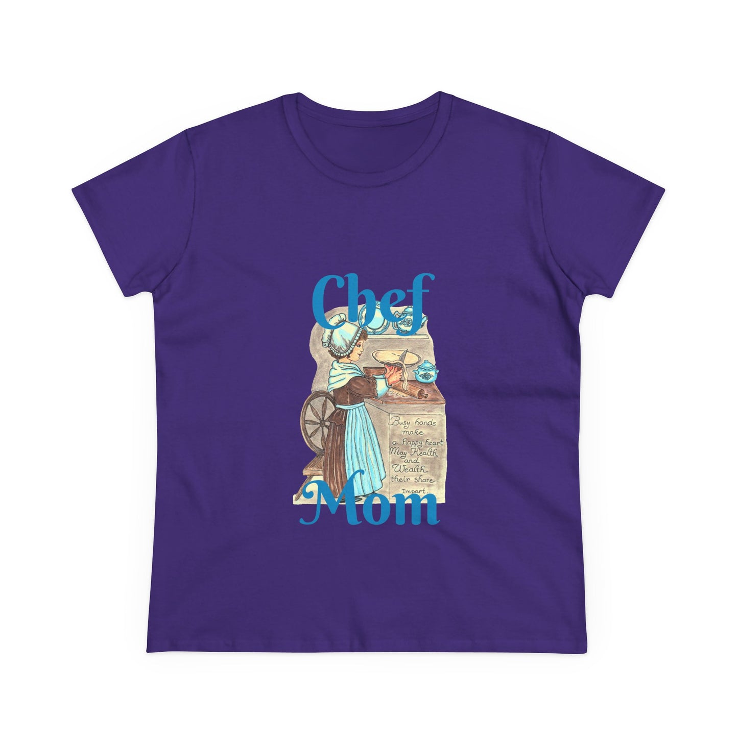 Chef Mom Women's Midweight Cotton Tee