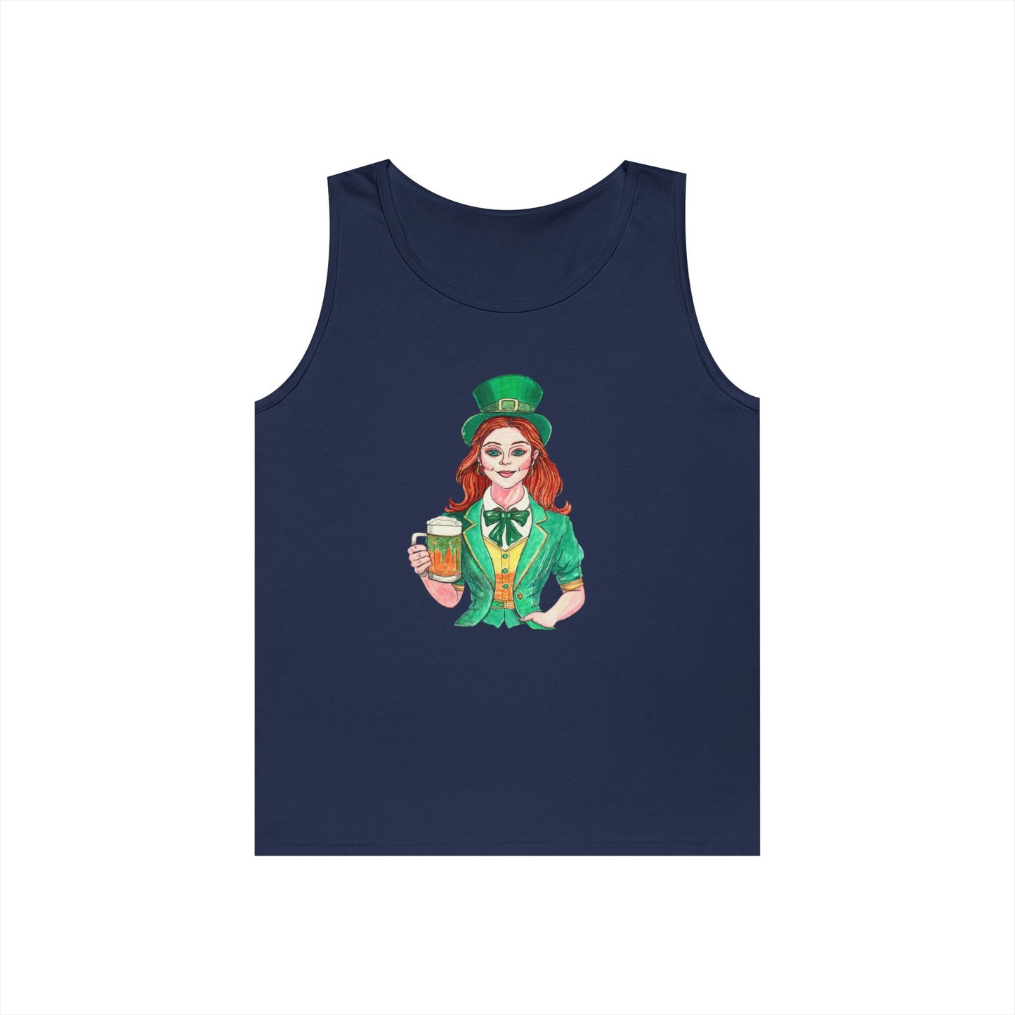 Paddy's Day Cheers Unisex Heavy Cotton Tank Top