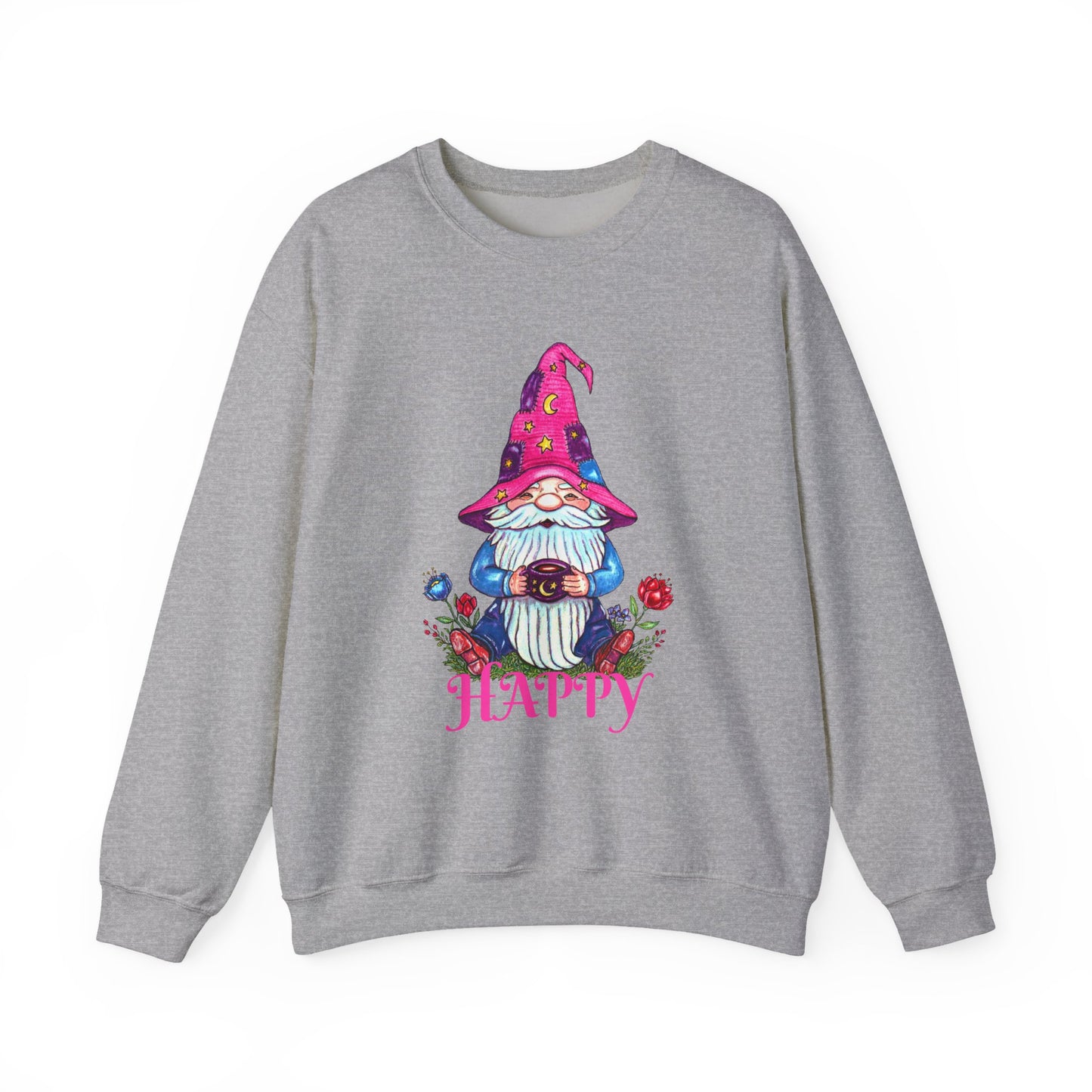 Happy Gnome Unisex Heavy Blend™ Crewneck Sweatshirt
