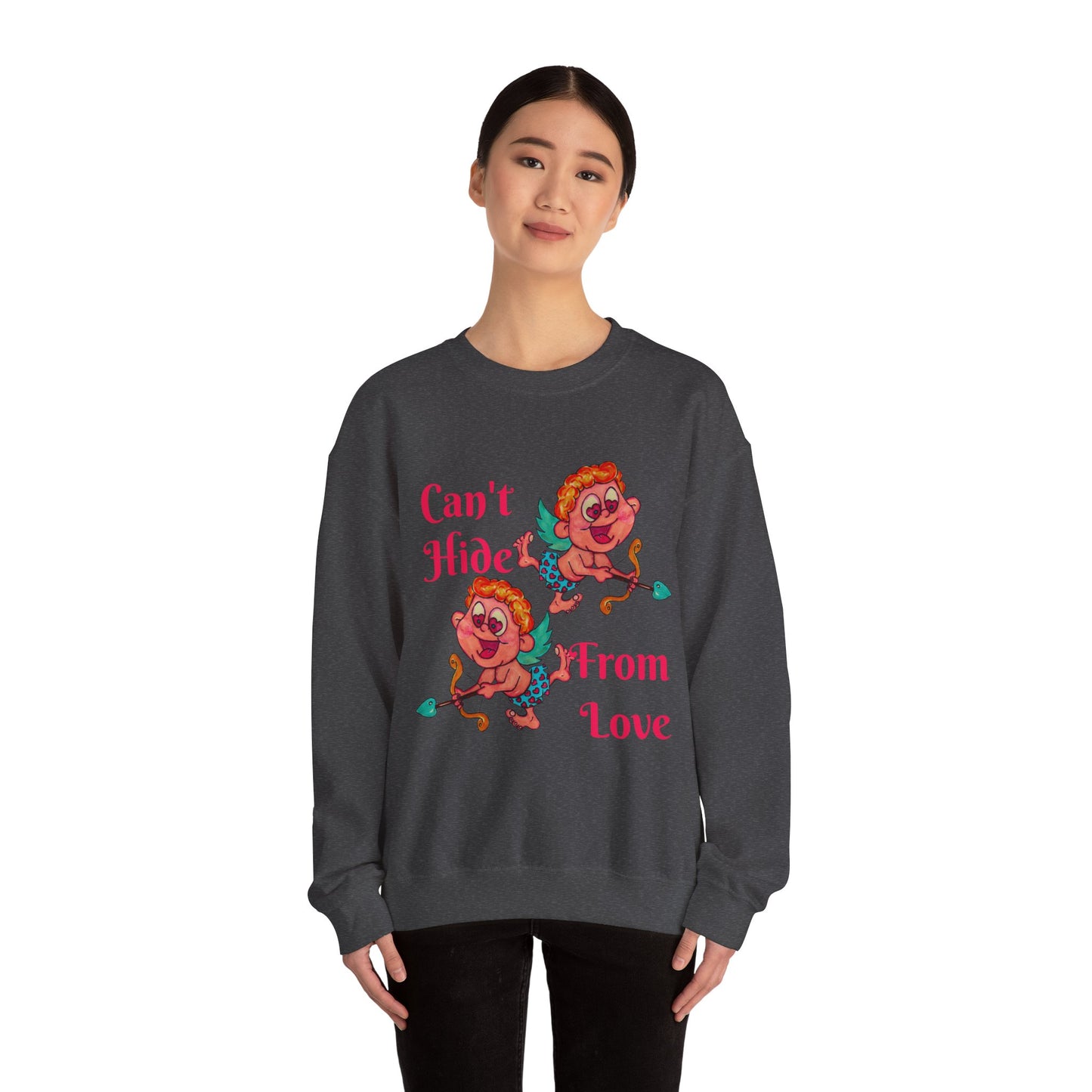 Can't Hide From Love Unisex Heavy Blend™ Crewneck Sweatshirt