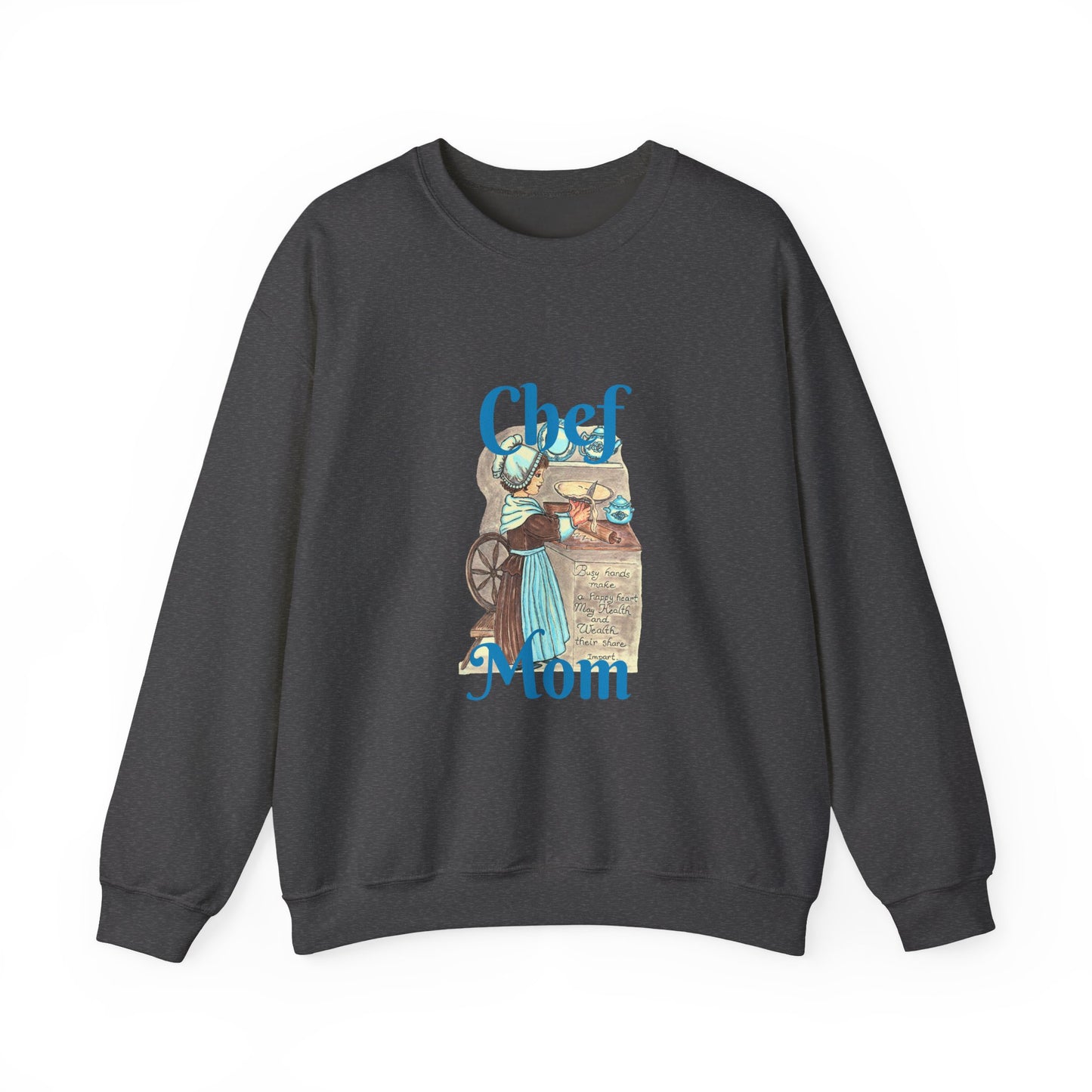 Chef Mom Unisex Heavy Blend™ Crewneck Sweatshirt