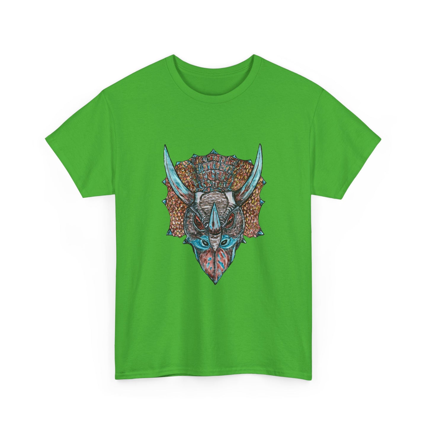 Triceratops Unisex Heavy Cotton Tee