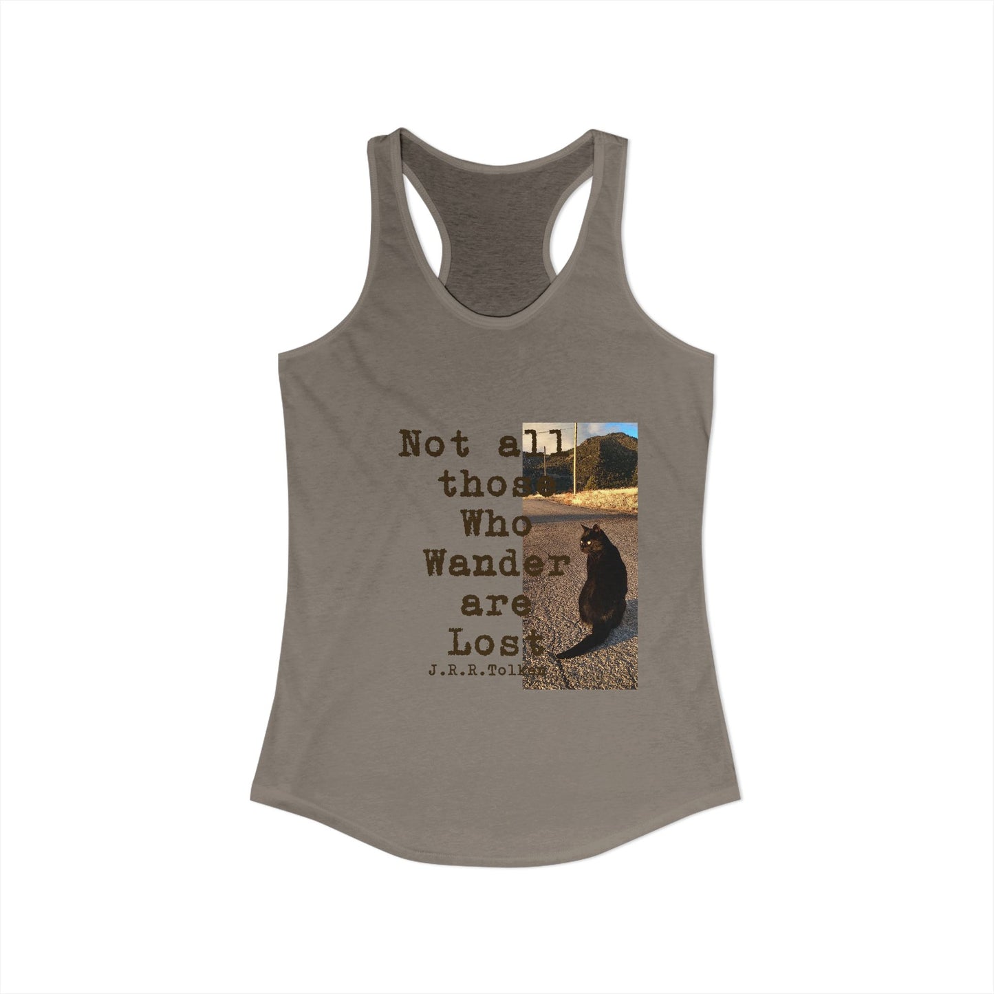 Wandering Kitty Women's Ideal Racerback Tank