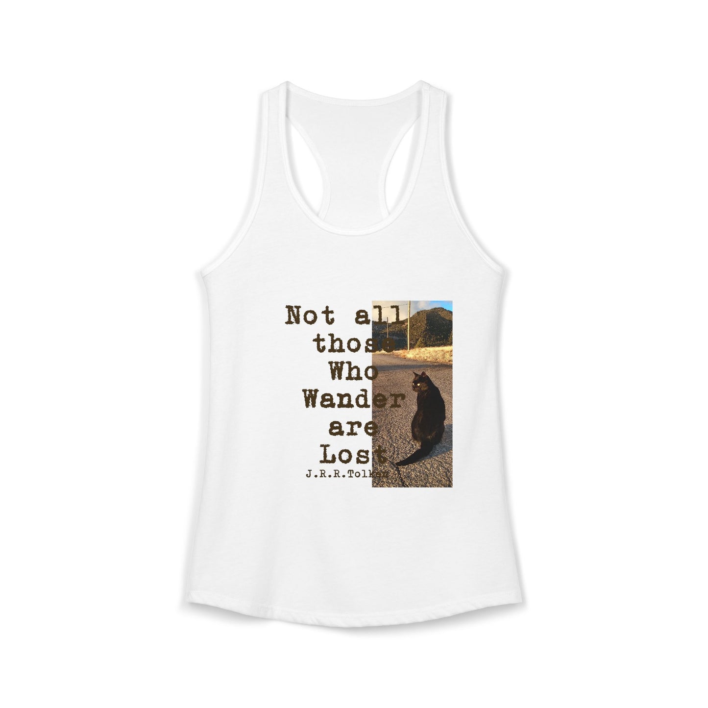 Wandering Kitty Women's Ideal Racerback Tank