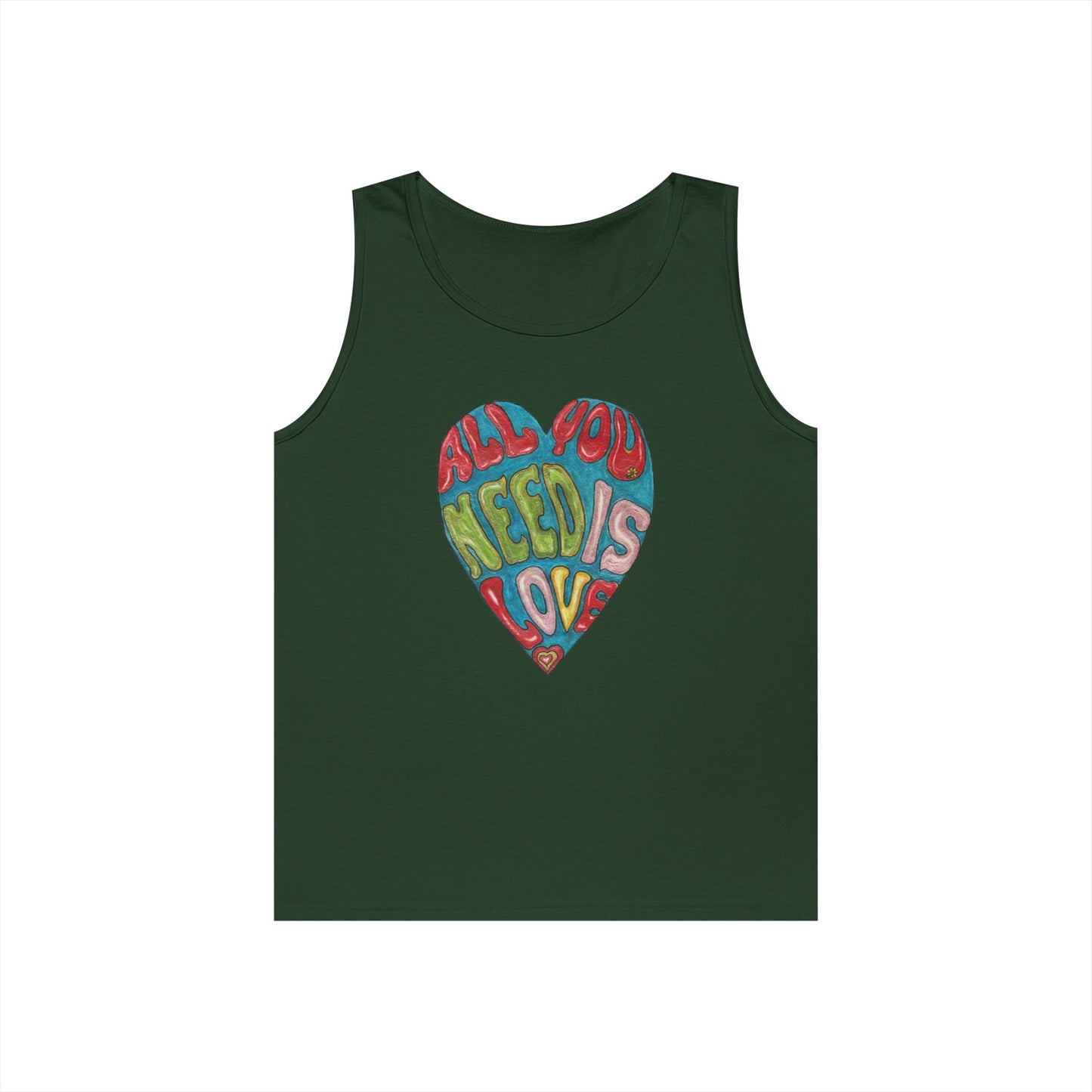Love Unisex Heavy Cotton Tank Top
