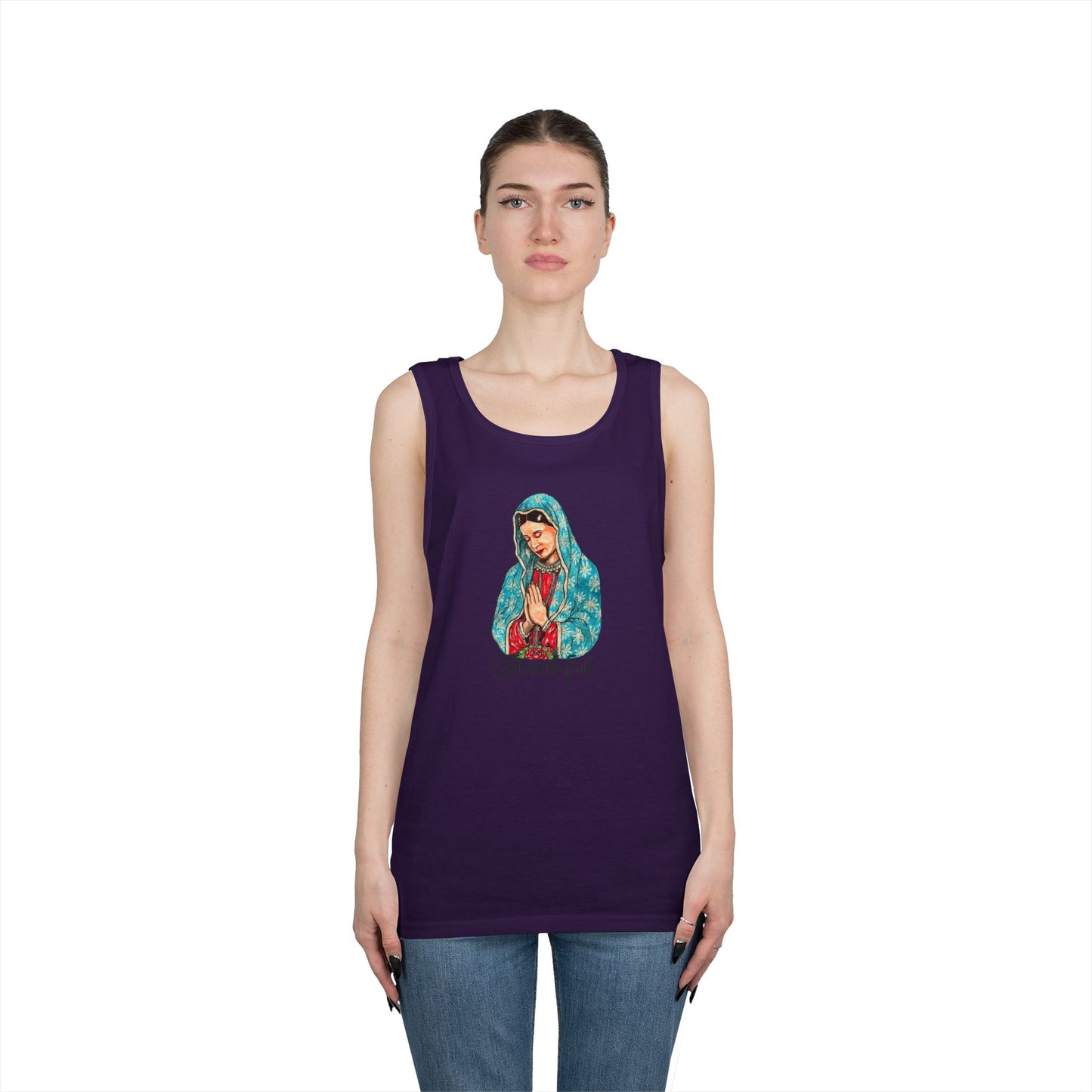 Thankful Unisex Heavy Cotton Tank Top