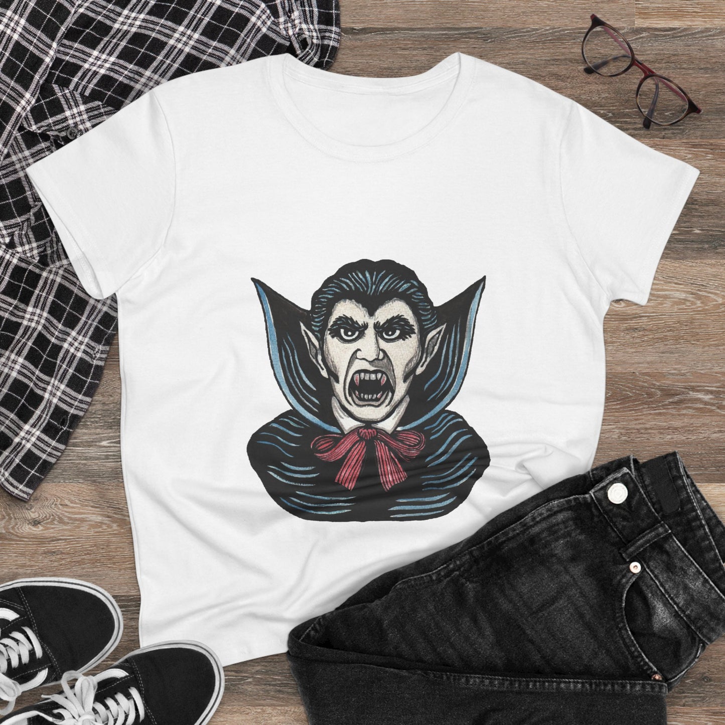 Dracula Women's Midweight Cotton Tee