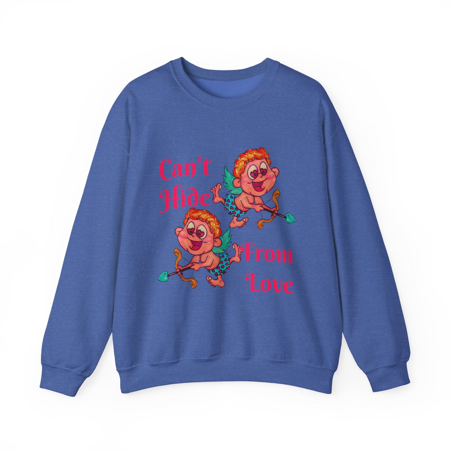 Can't Hide From Love Unisex Heavy Blend™ Crewneck Sweatshirt