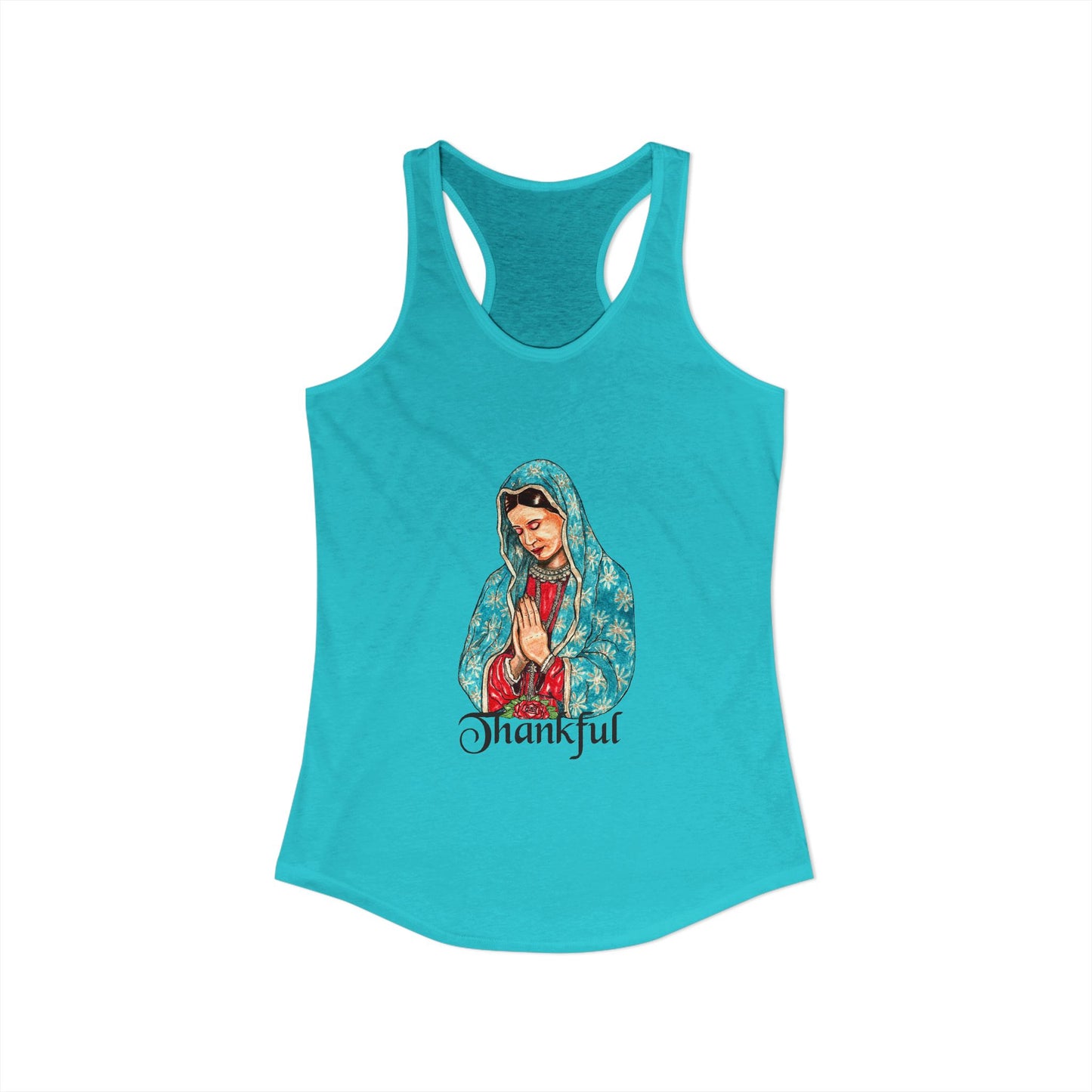 Thankful Women's Ideal Racerback Tank