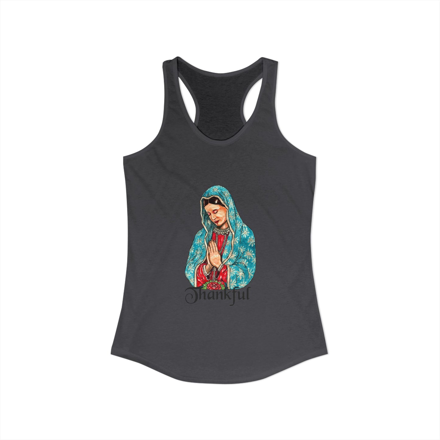 Thankful Women's Ideal Racerback Tank