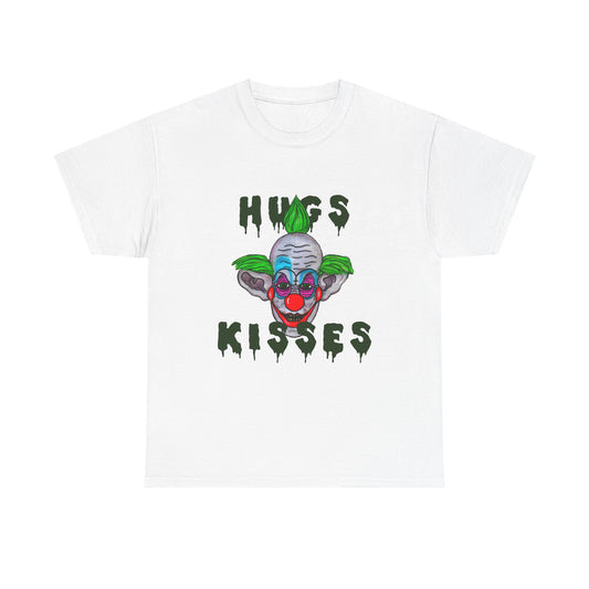 Hugs, Kisses Unisex Heavy Cotton Tee
