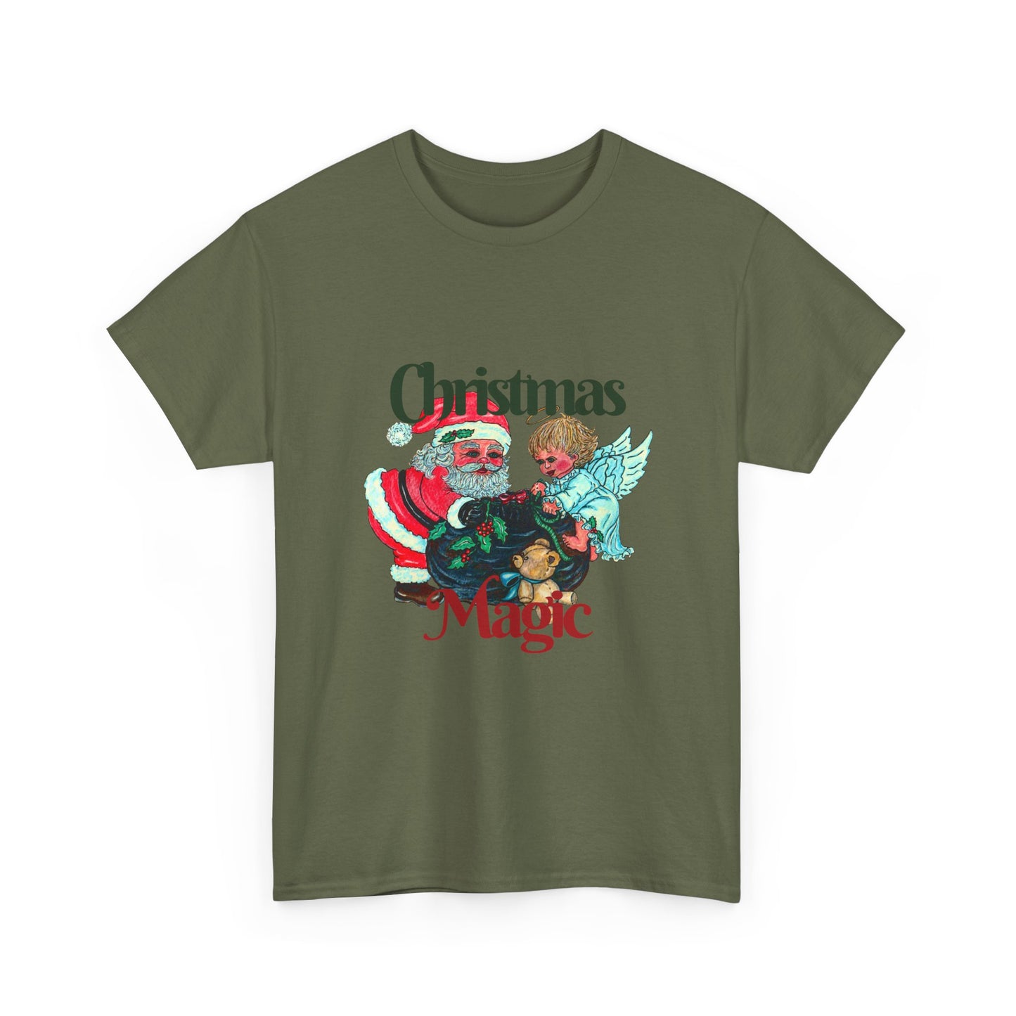 Christmas Magic Unisex Heavy Cotton Tee